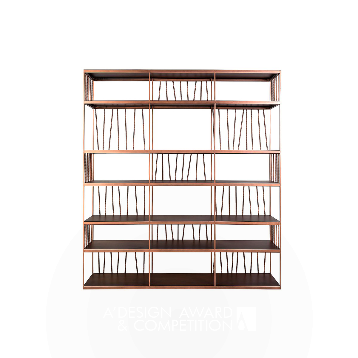 IRONMAN Bookshelf by SEBNEM BUHARA Silver Furniture Design Award Winner 2017 