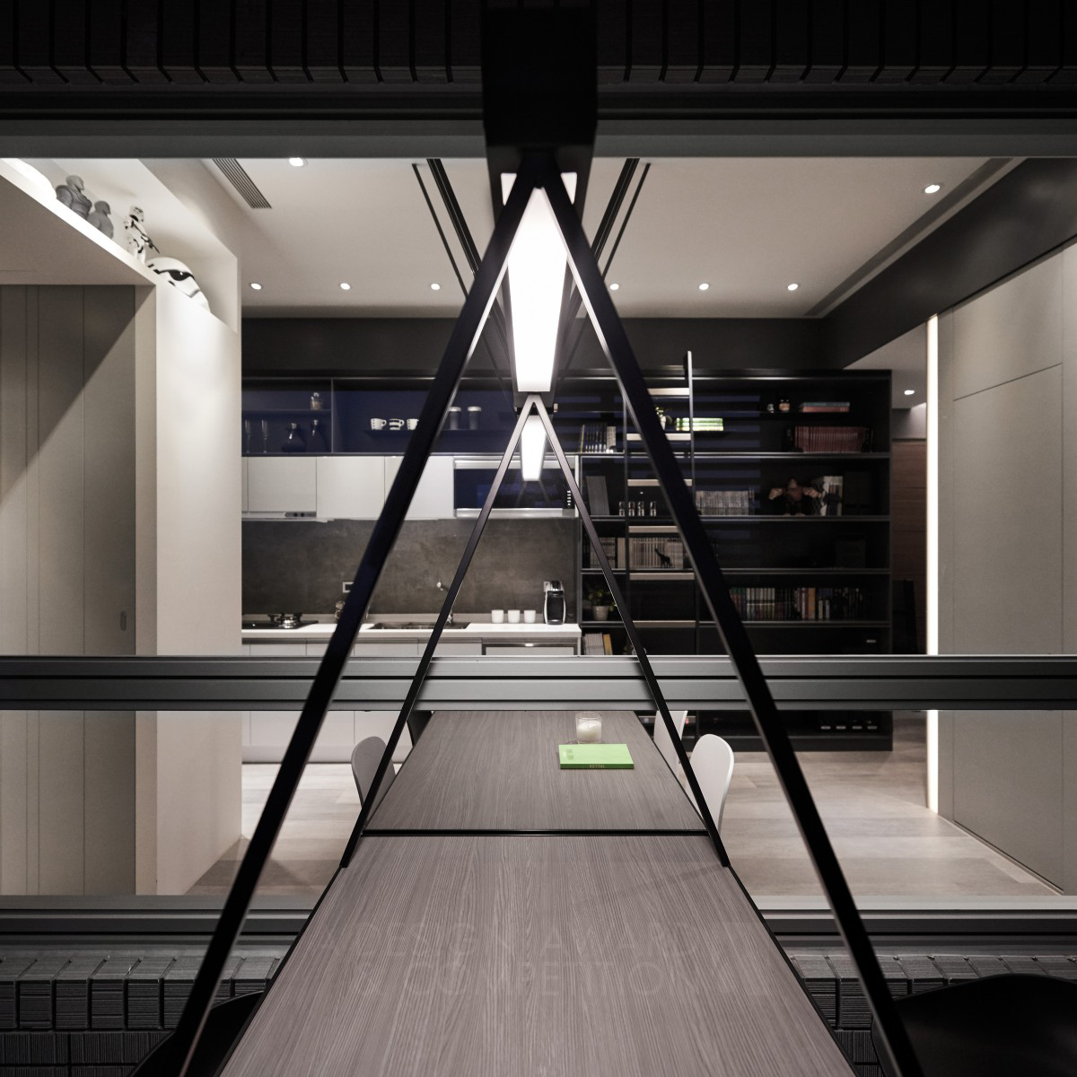 XY Pivot Residential House by Cheng-Yuan, Huang