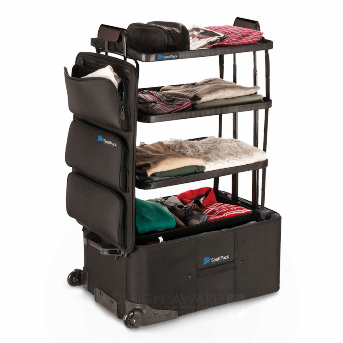 ShelfPack Luggage packing system
