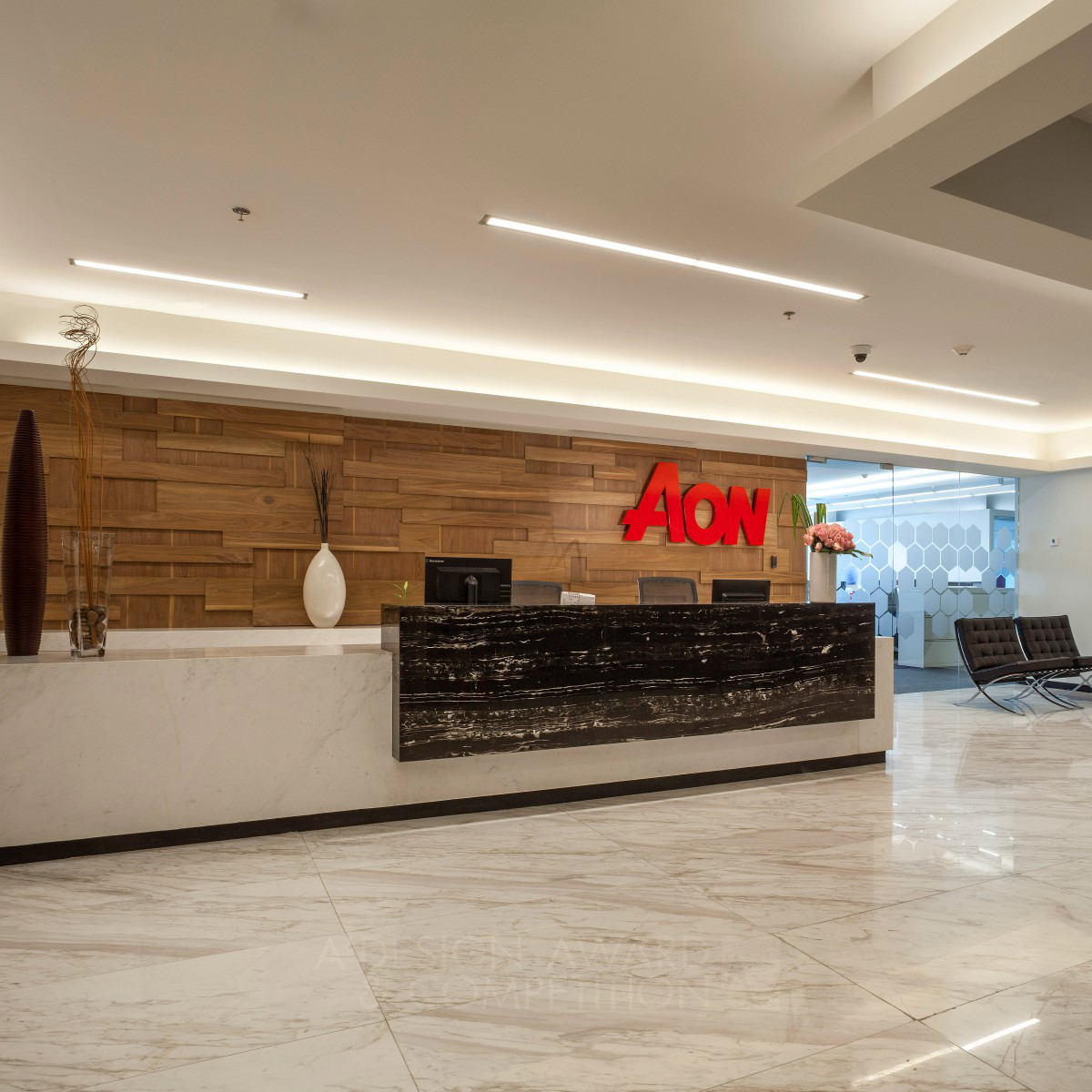 Aon <b>Wellbeing environment