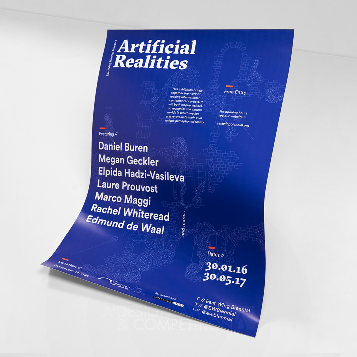 Artificial Realities  Exhibition identity by Alex Howell