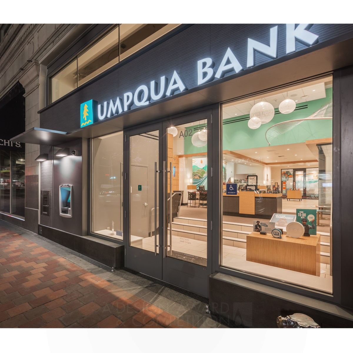 Umpqua Bank Spokane Main Retail Store by McCall Design Group Architectural Corporation