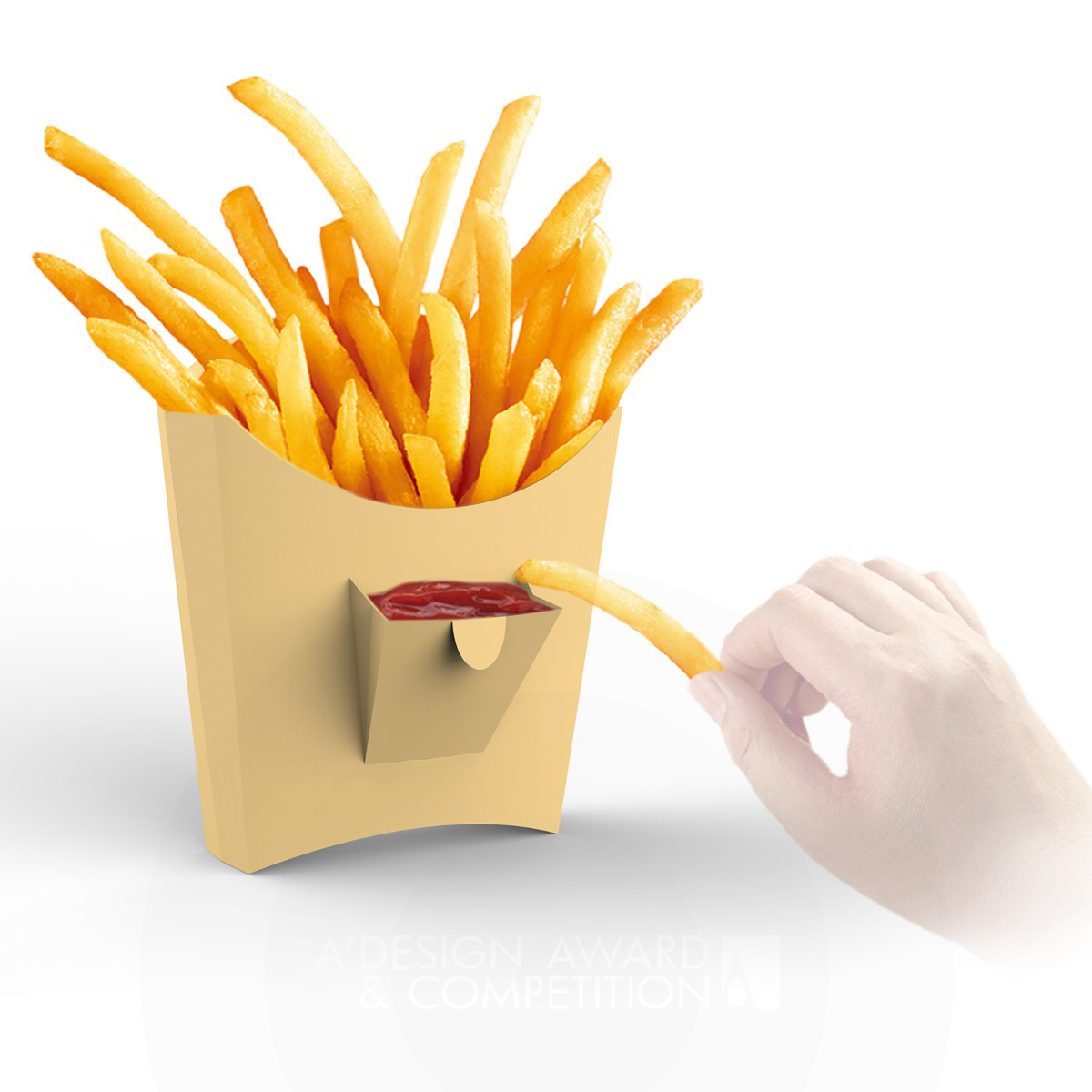 Little Pocket French fries box by Dong Jiang