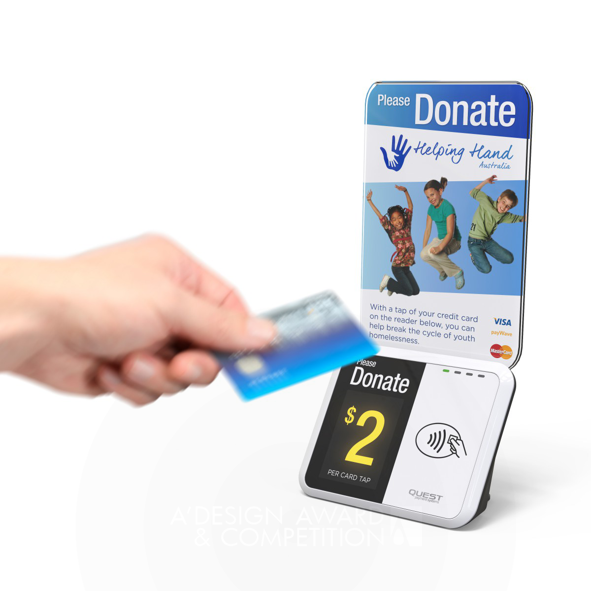 Donation Point Tap <b>Cashless Donation Acceptor