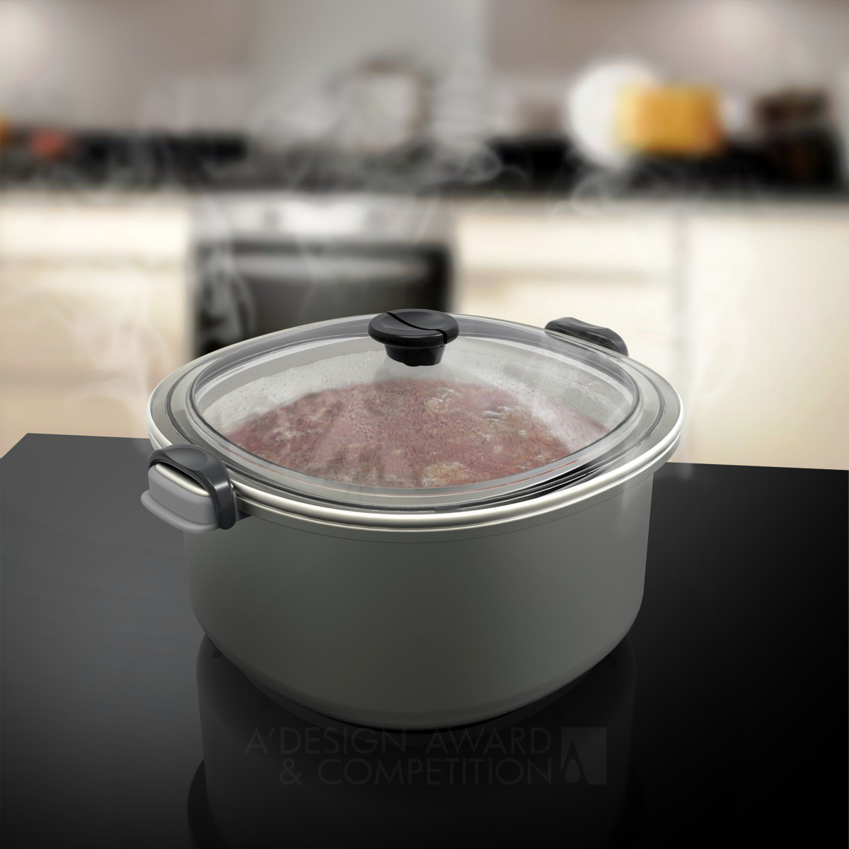 Heat X Cooking Pot by Hakan Gürsu Bronze Bakeware, Tableware, Drinkware and Cookware Design Award Winner 2017 