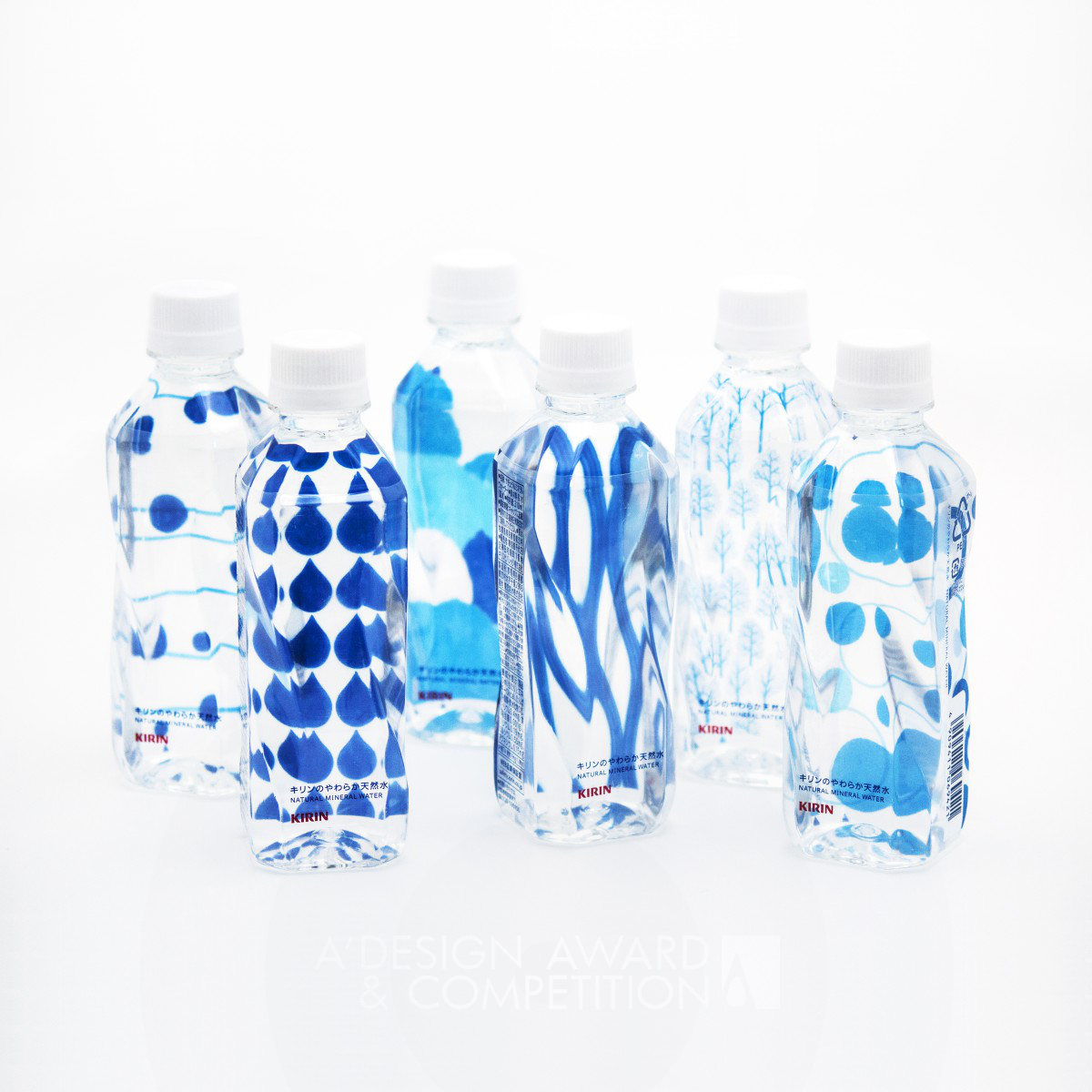 Kirin Natural Mineral Water Bottled water package by Kota Sagae