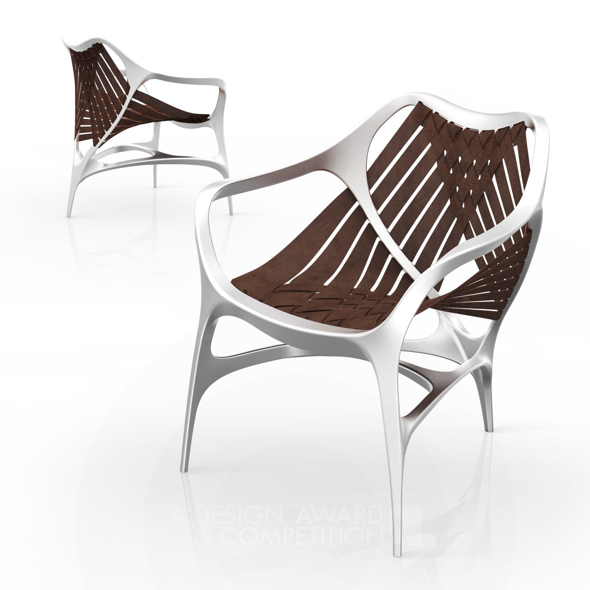 Manta Chair Bionic Design, Comfortable use by Wei Jingye, Chang Zhun and Ning Yingying Bronze Furniture Design Award Winner 2017 