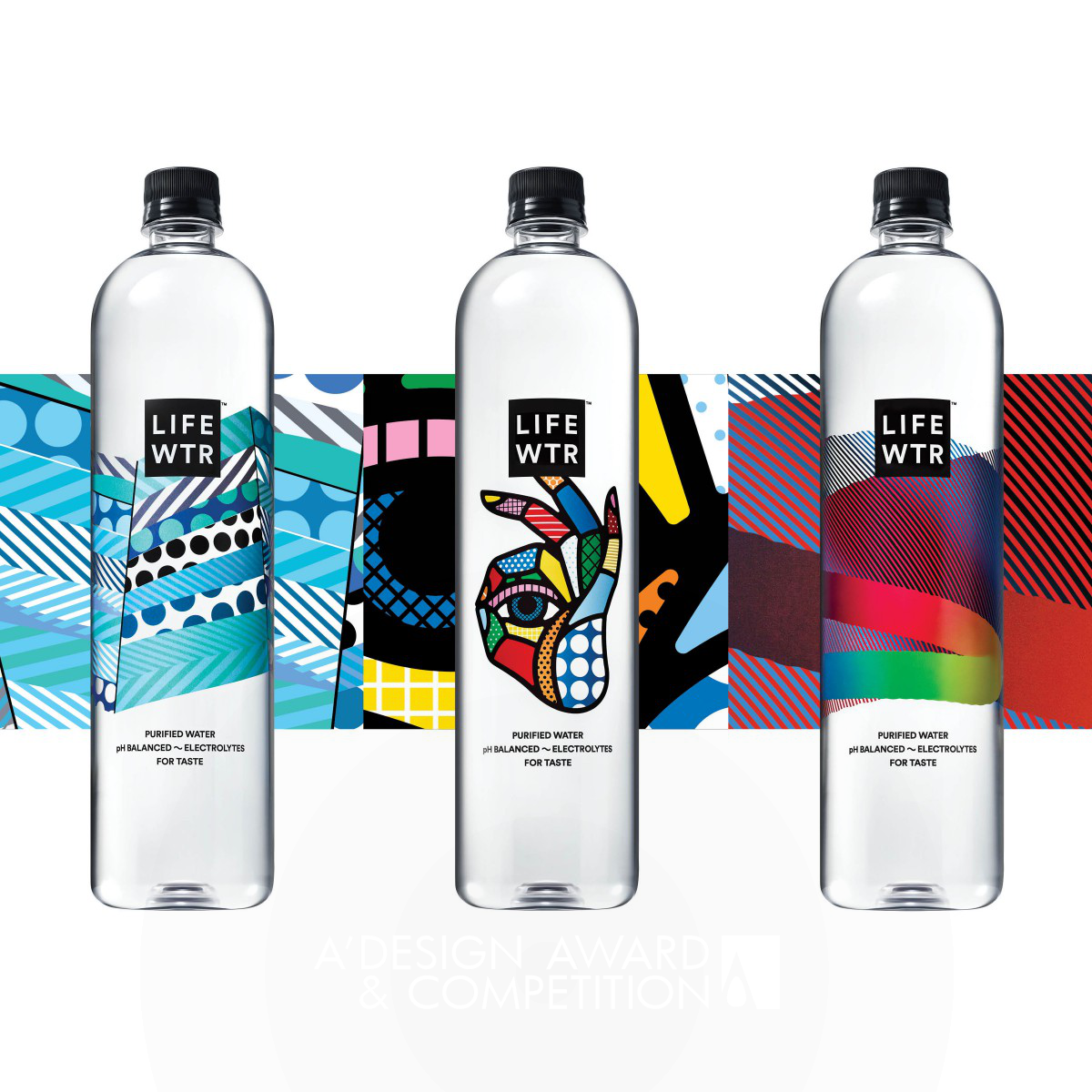 LIFEWTR Series 1 Bottle Graphics by PepsiCo Design & Innovation