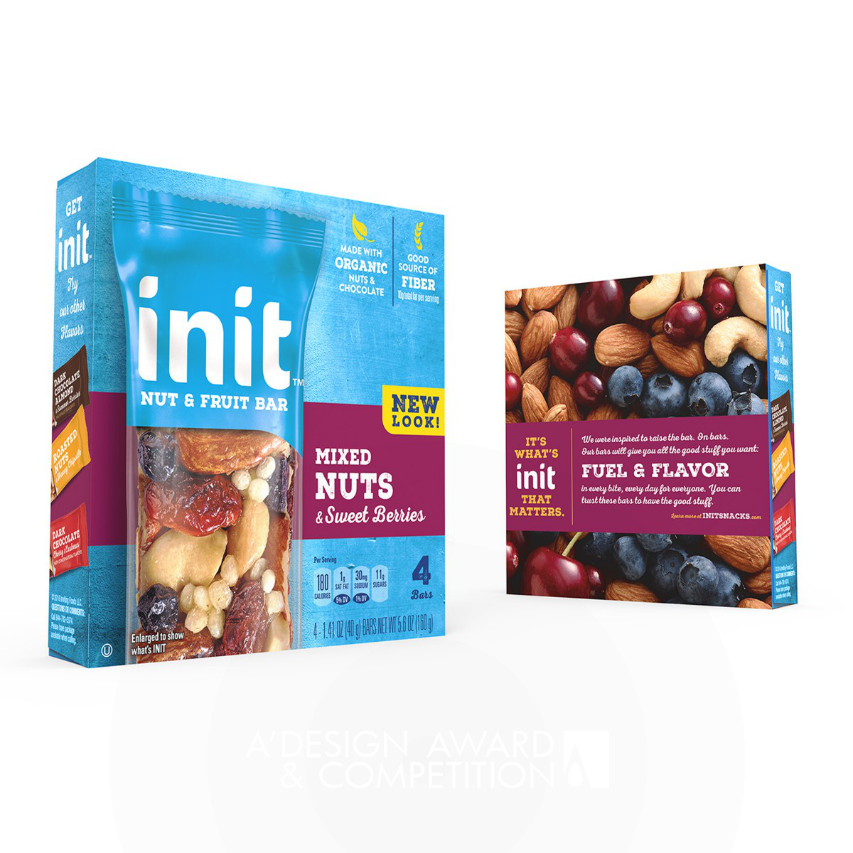INIT Fruit & Nut Bar Snack Bar by PepsiCo Design & Innovation