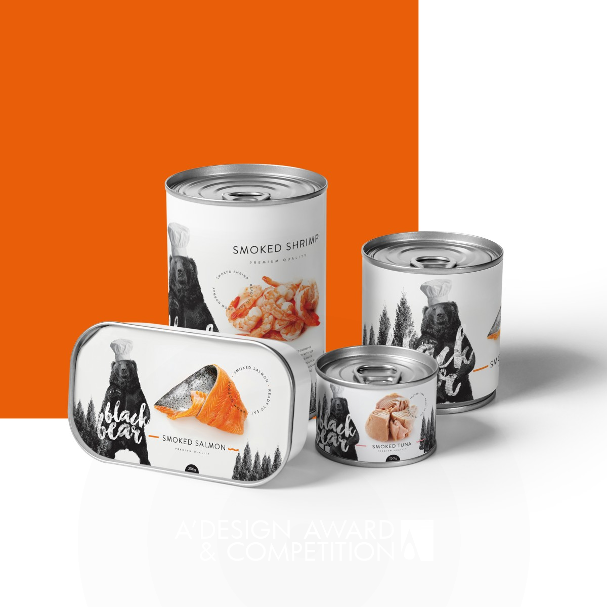 Platinum Winner. Black Bear by Chiapa Design Team