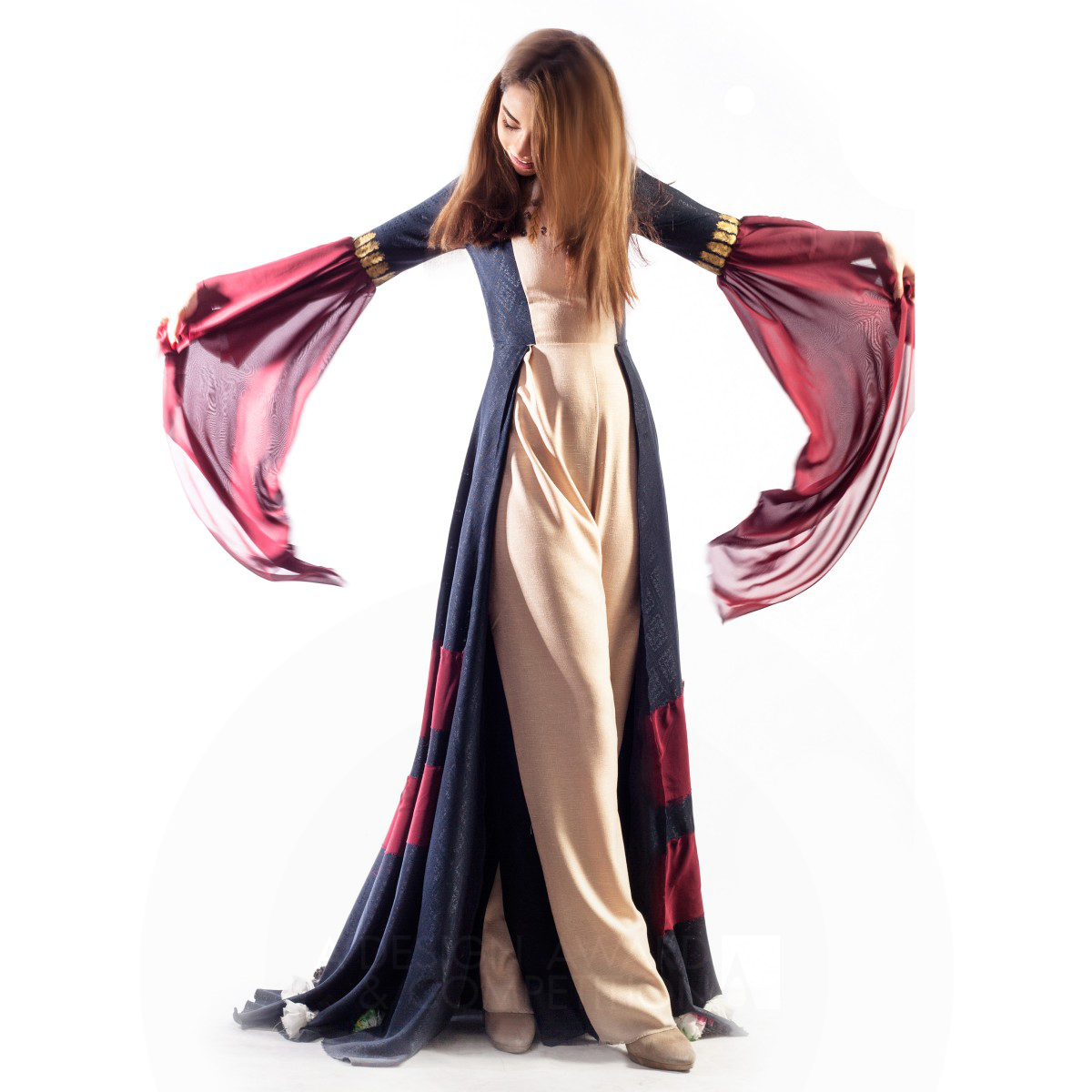 One world, One Nation Womens Formal dress by Delaram Sadeghi