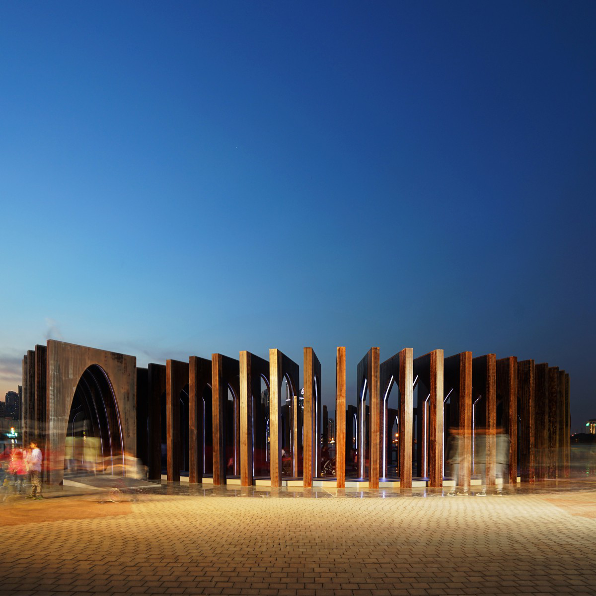 Spiral Arches Pavilion by Mr Siu Kwok Kin Stanley