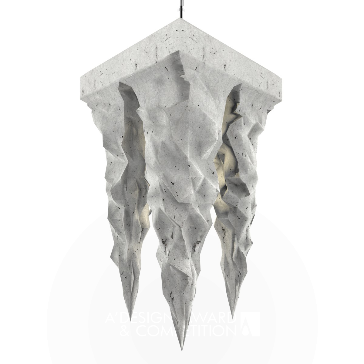 Icicle: A Concrete Lighting Design Inspired by Nature