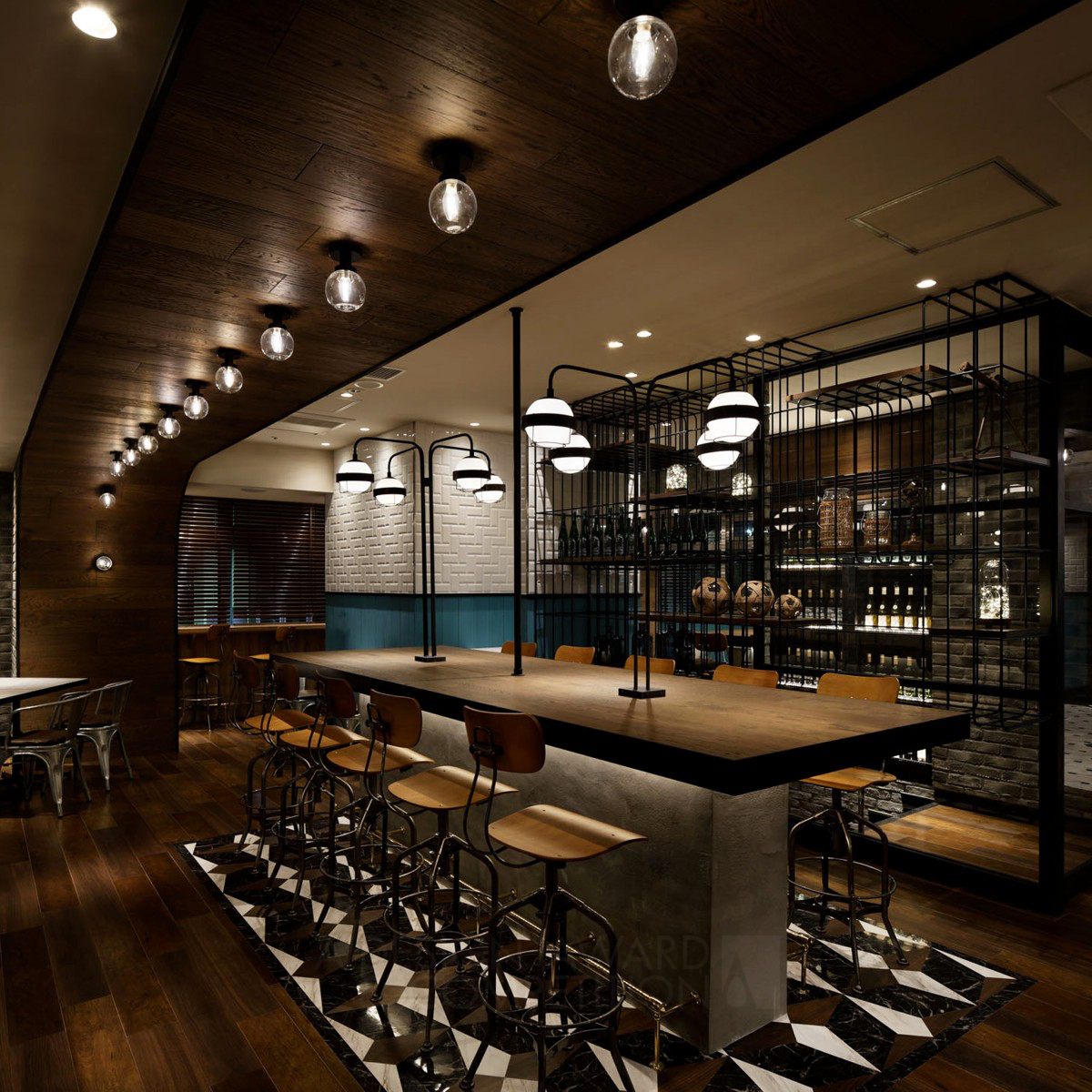 IL MARE Bar restaurant by Aiji Inoue