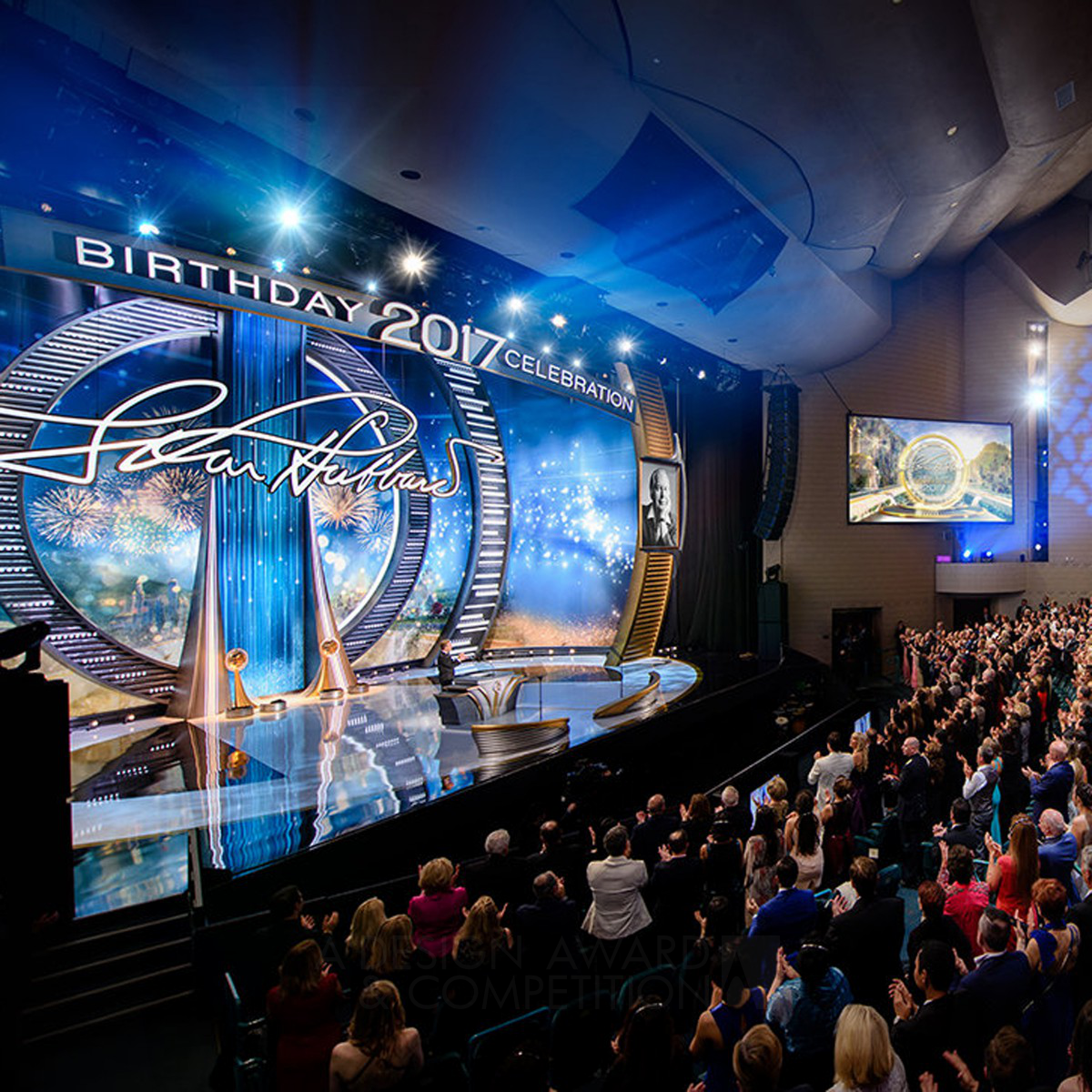 Scientology Media Productions Award presentation 