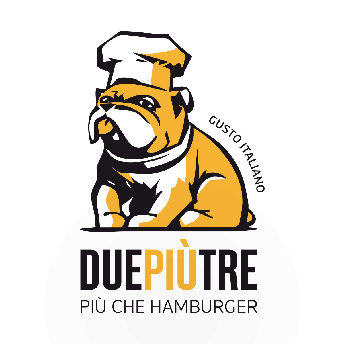 DuePiuTre – Piu che Hamburger Visual Identity by Laura Ferrario