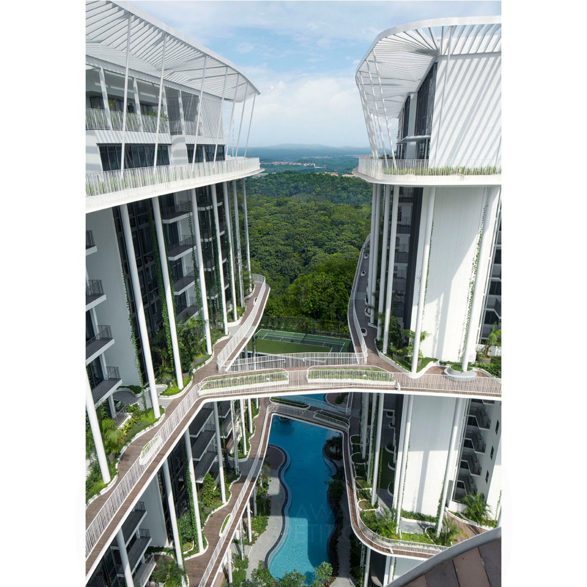 The Tembusu Residential Condominium by Arc Studio Architecture + Urbanism Pte Ltd