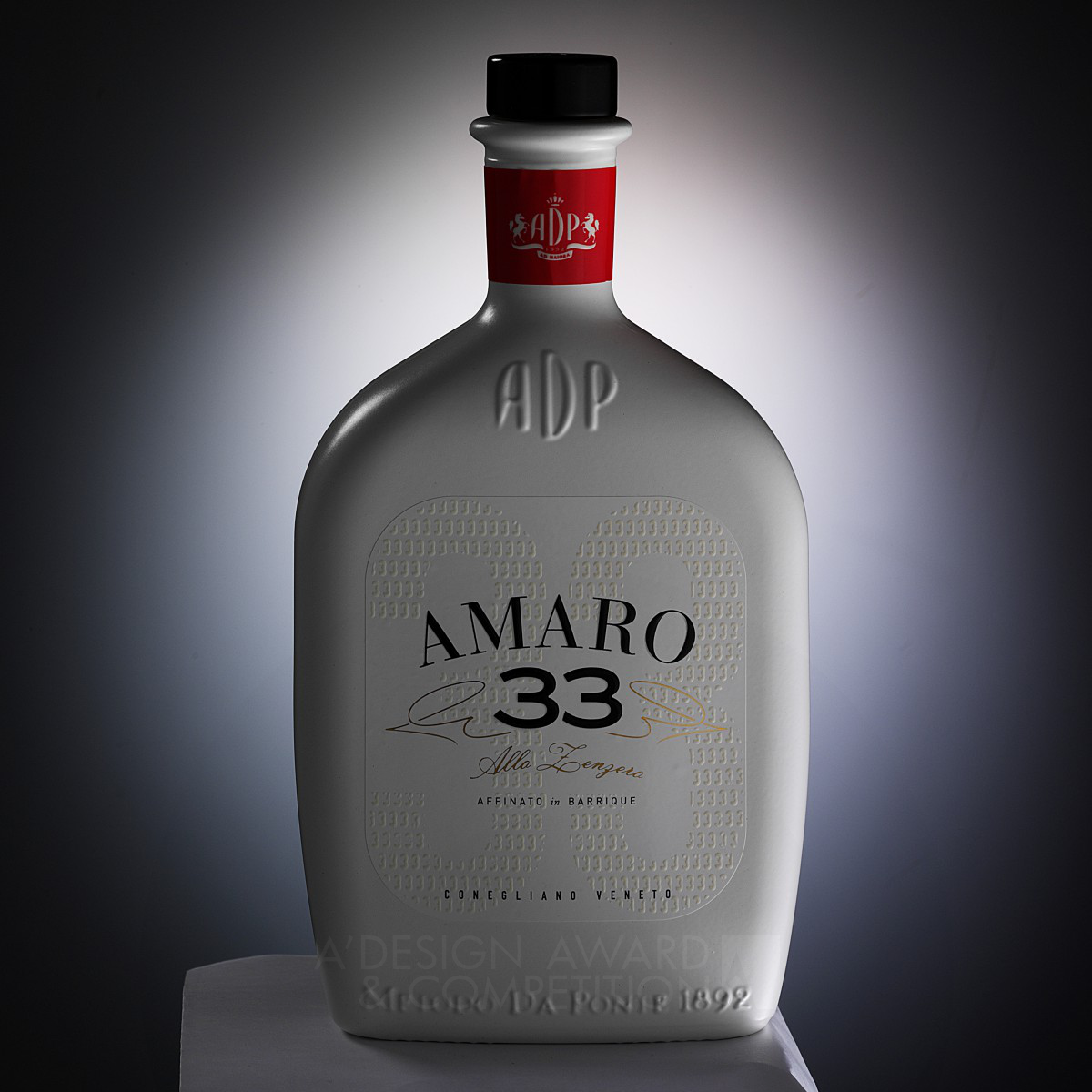 Amaro 33  Grappa- based liqueur by YG Branding and Design Experts