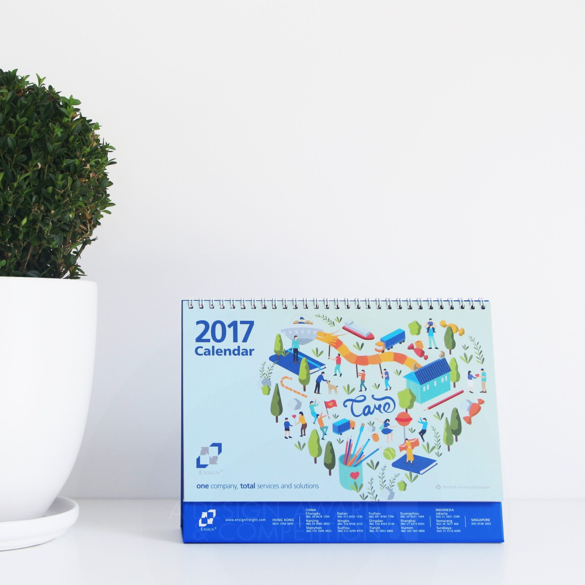 Iron Winner. Ensign Caring Calendar by Heung Kwan Kei