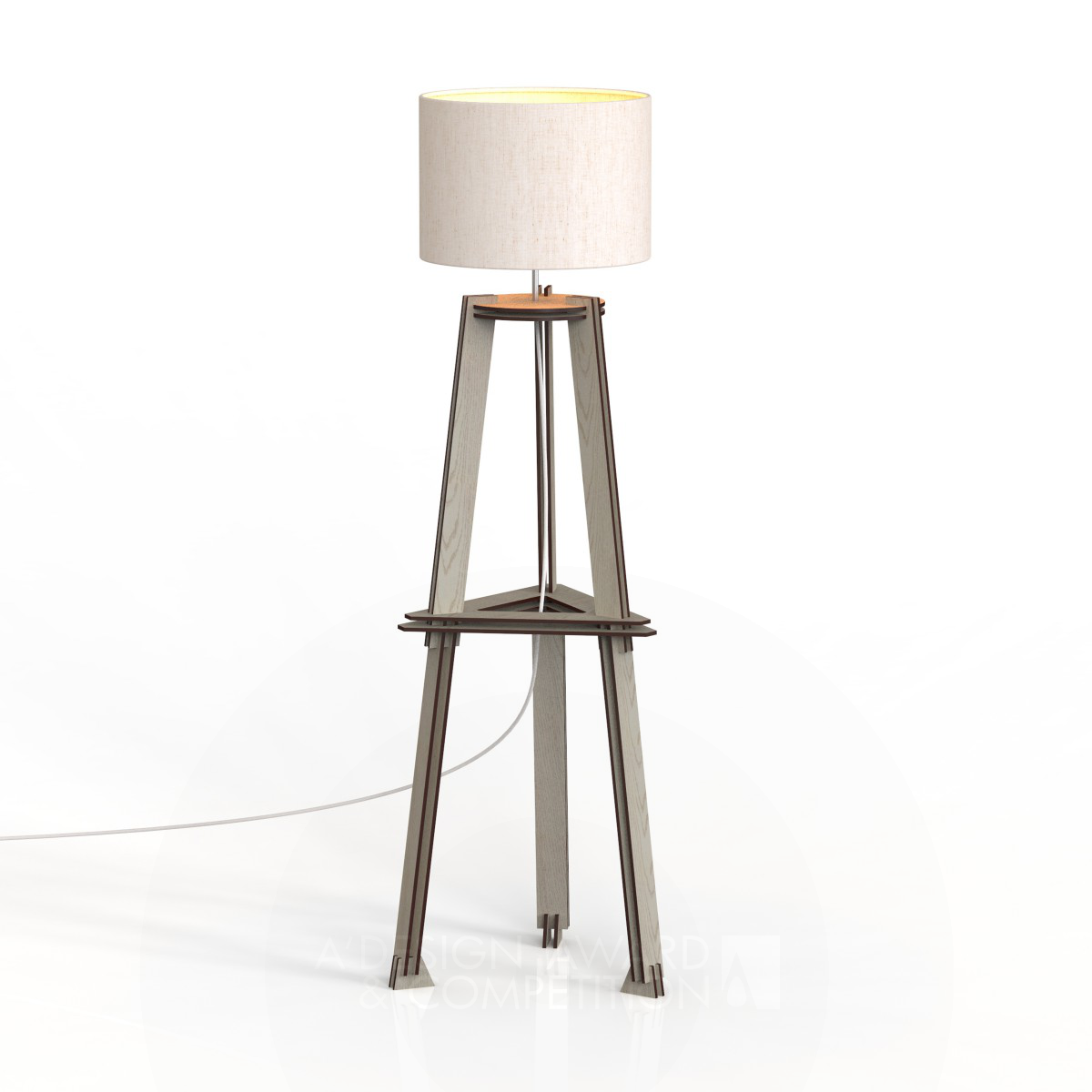 Splice: A Floor Lamp Inspired by Childhood