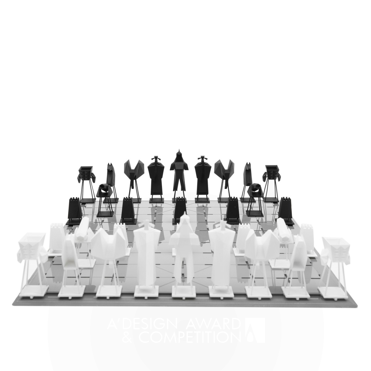 CHESS DRAMA Three-dimensional Chinese chess  by Lingfang Shen