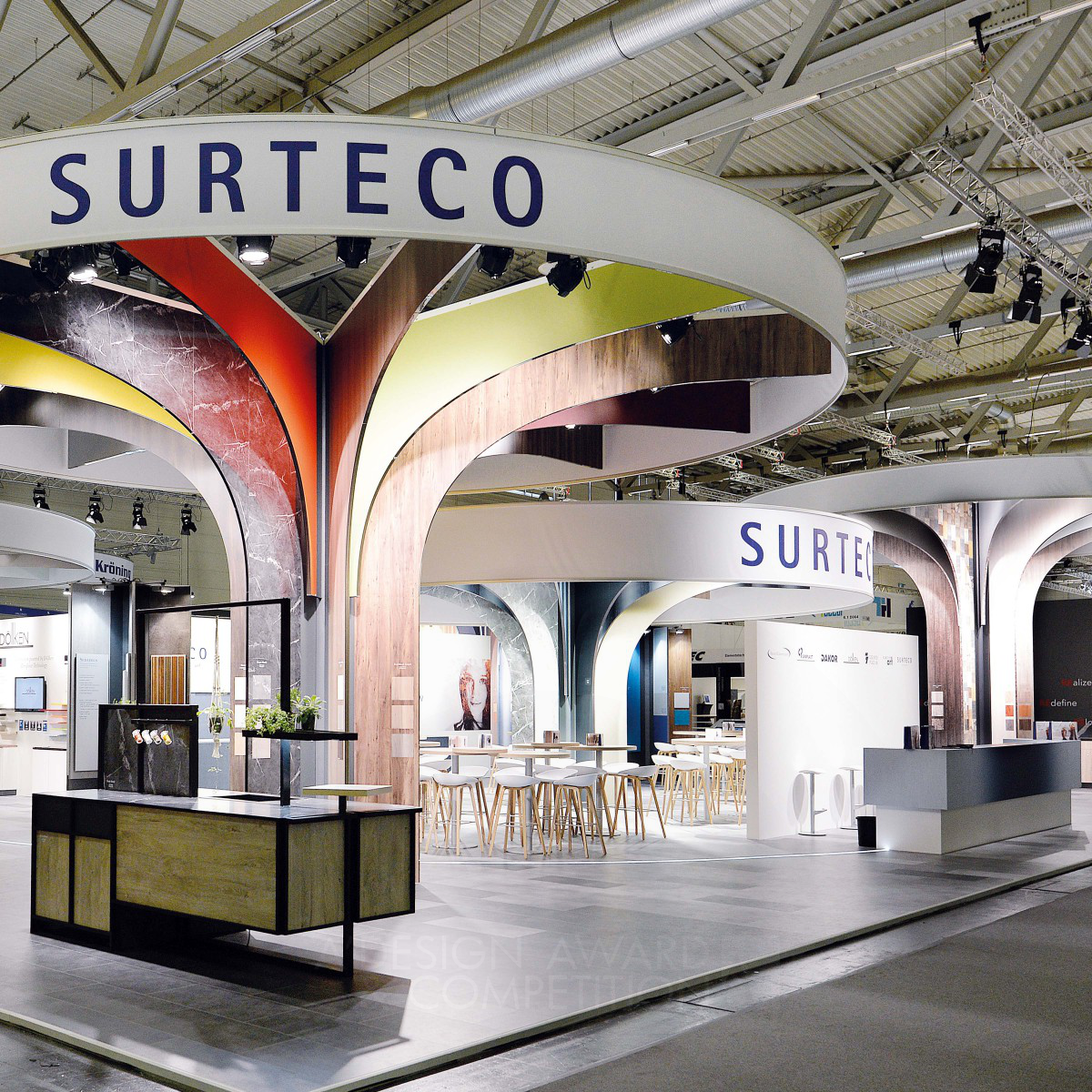 One in Motion <b>SURTECO fair stand