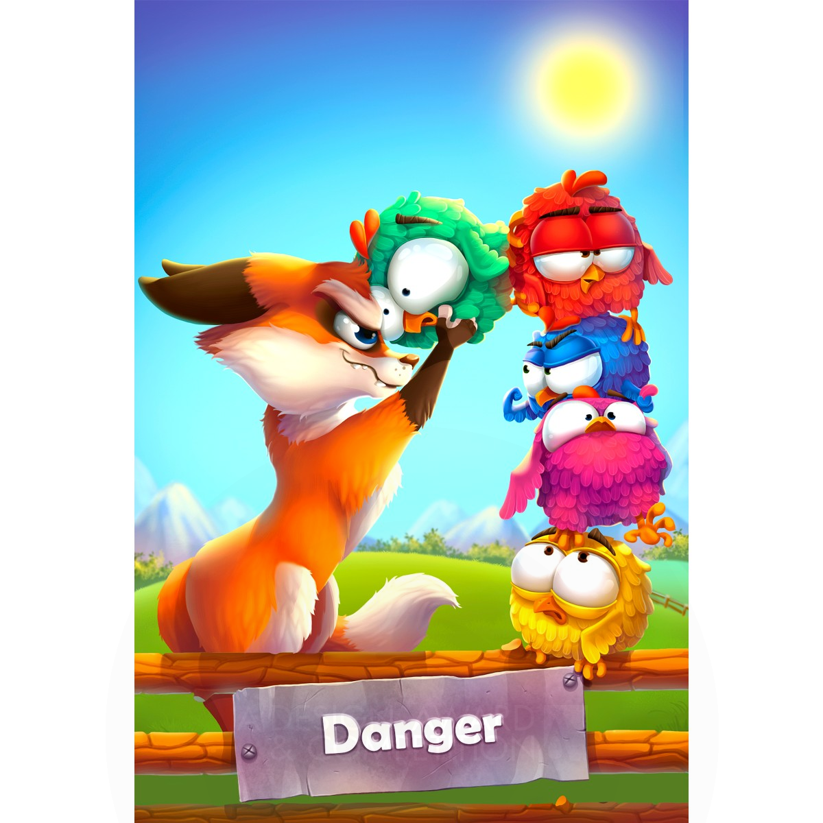 Iron Winner. Characters by Marta Klachuk