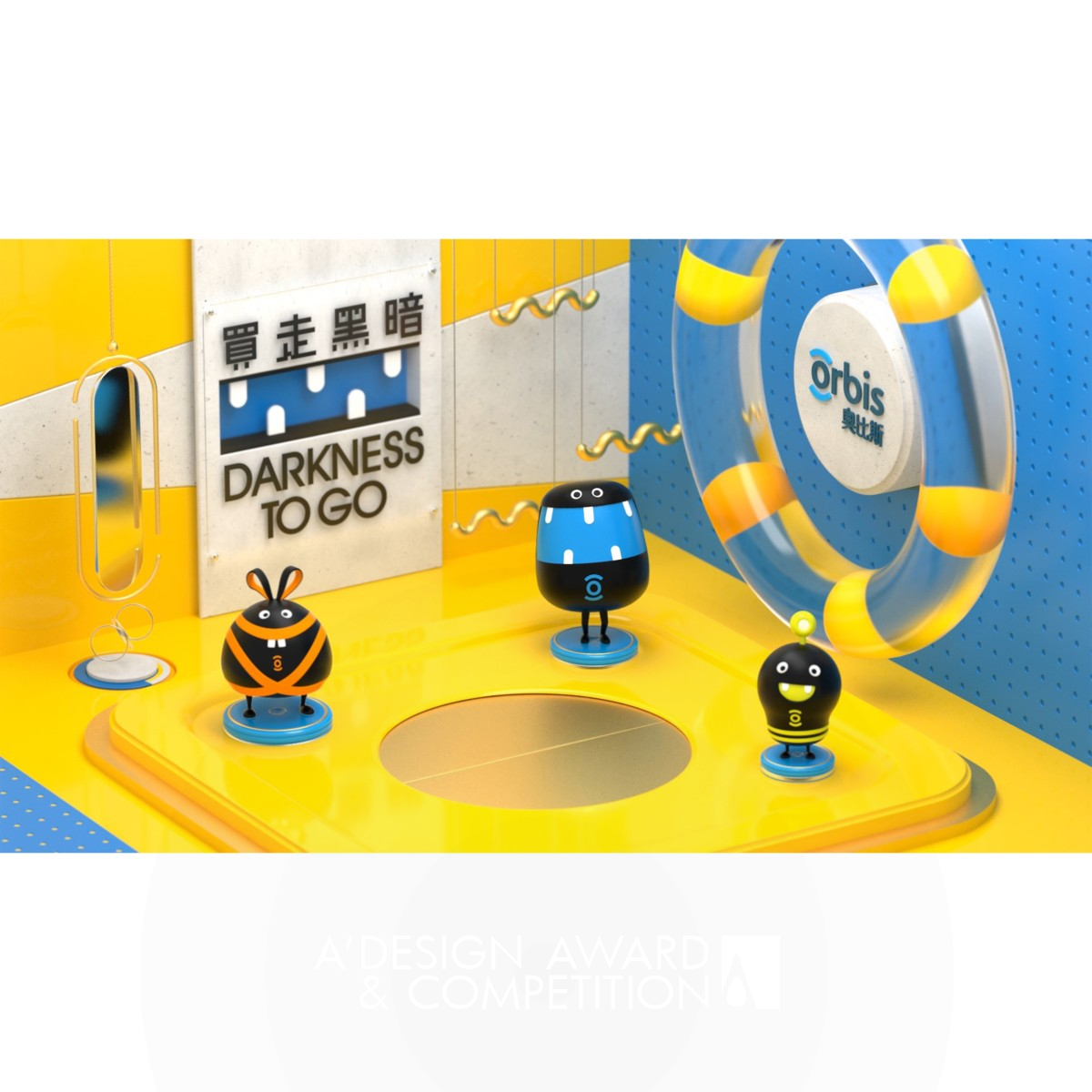 Gold Winner. Darkness To Go by Cliffs Studio