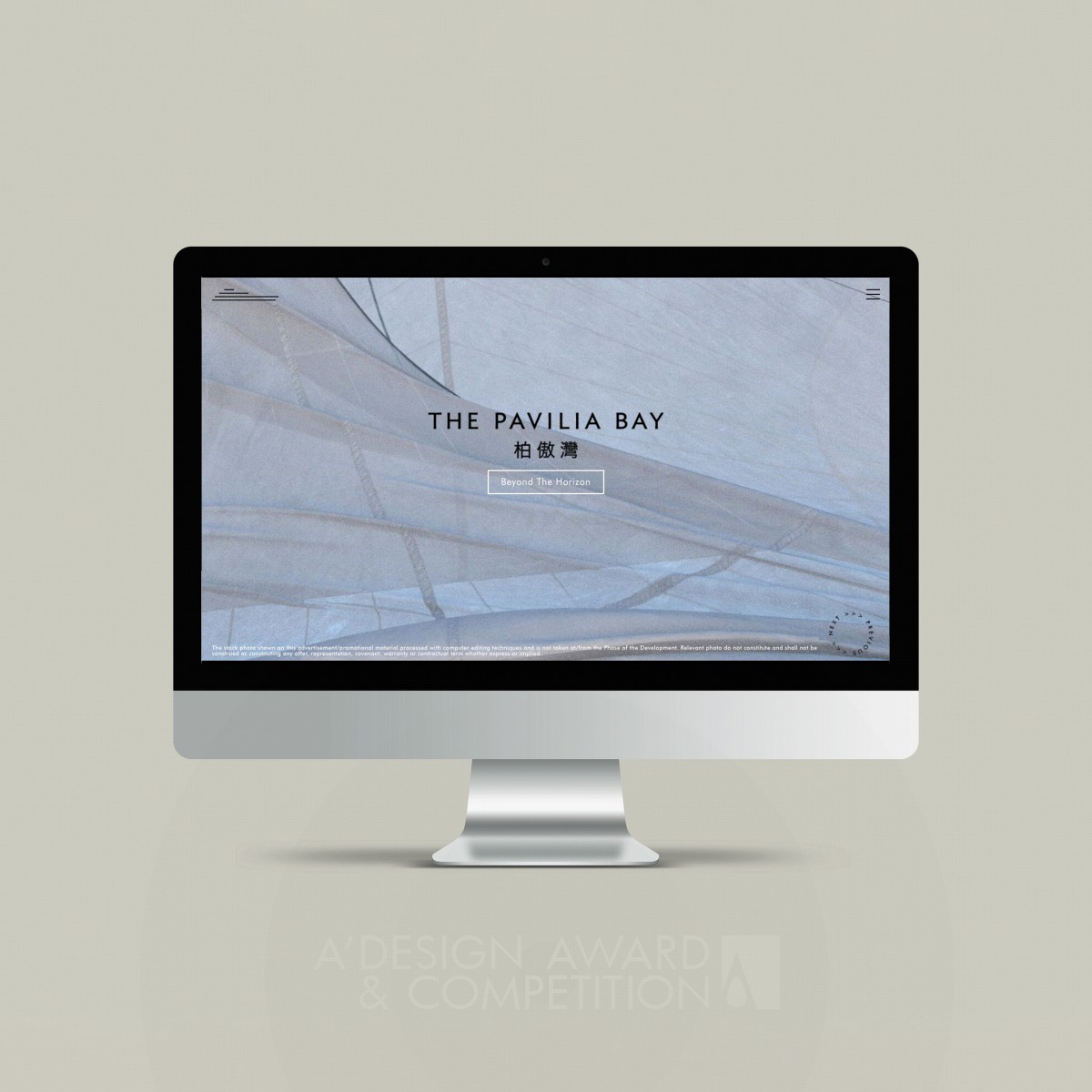 The Pavilia Bay Website by Ruth Chao