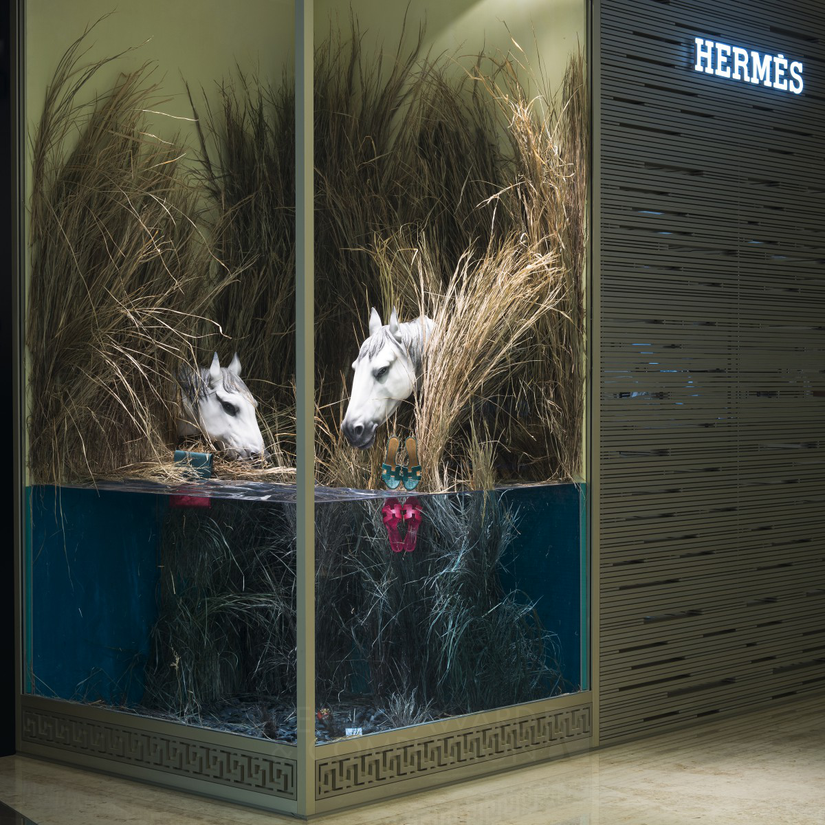 Wild Horses <b>Window VM Display of Hermès
