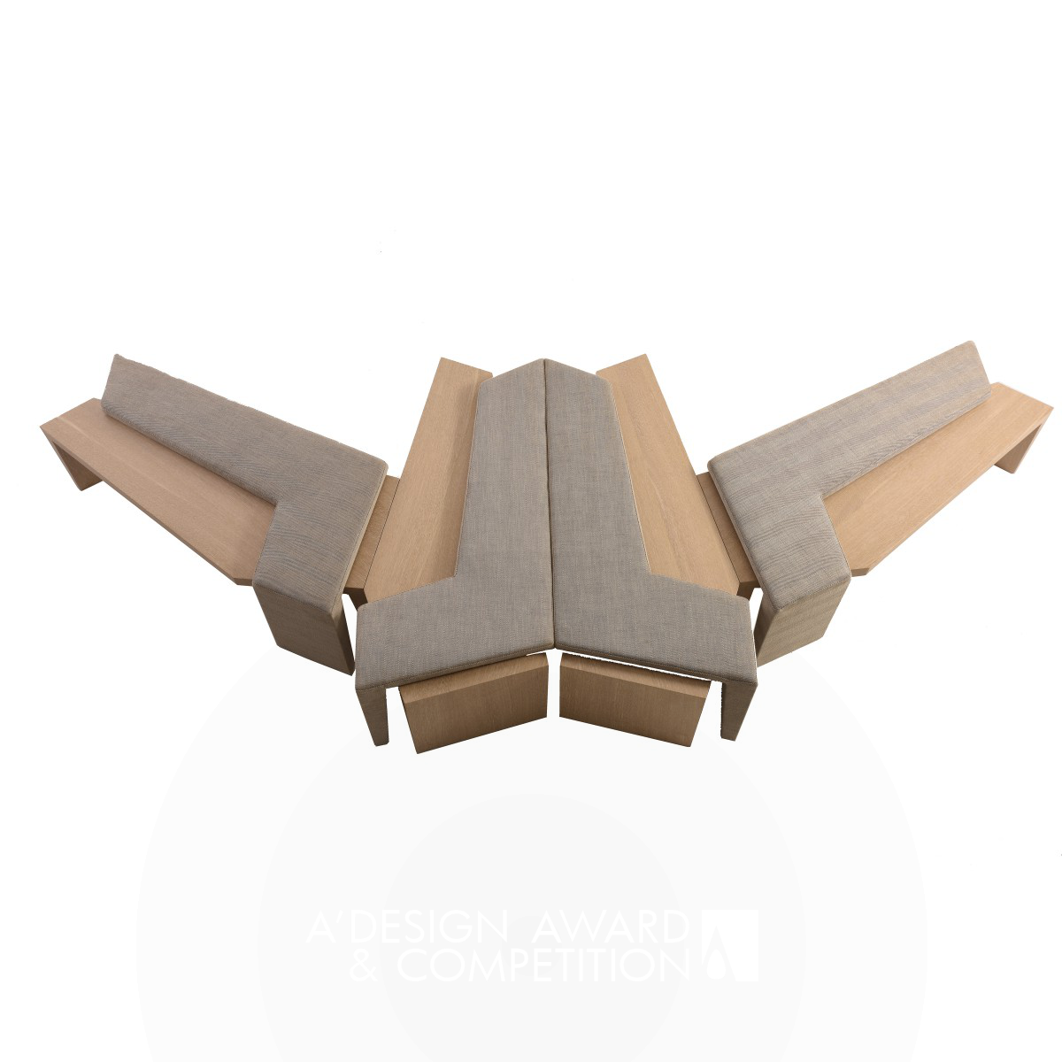 Tangram stool by Kris Lin