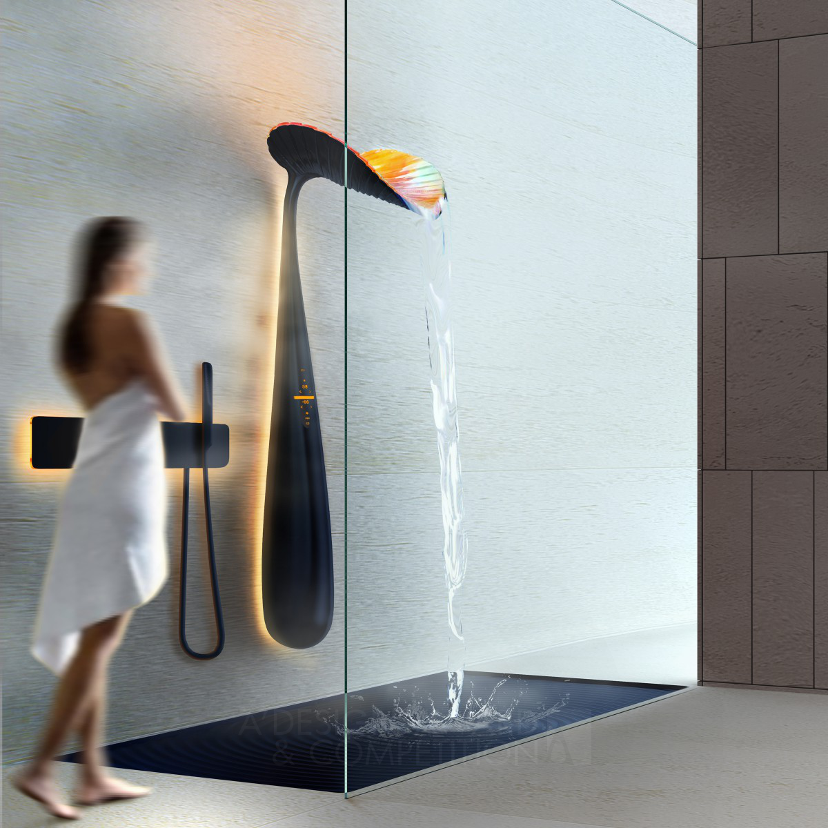 Ora Shower panel by Vladimir Polikarpov