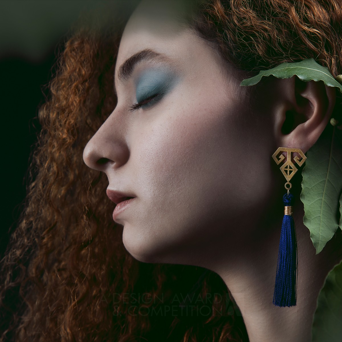 Bronze Winner. Qashqai Earrings by Arianaz Dehghan