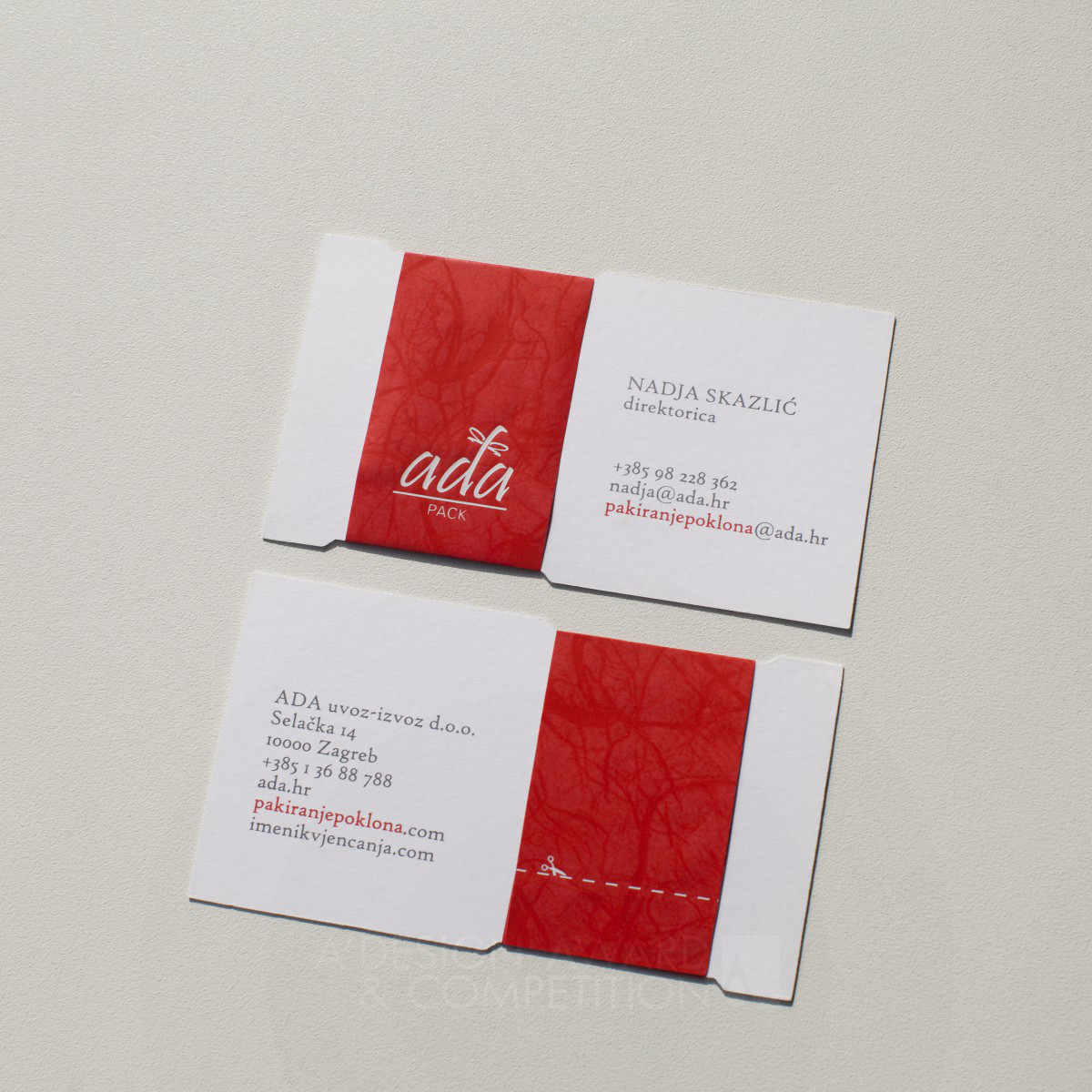 Ada Pack <b>Business card