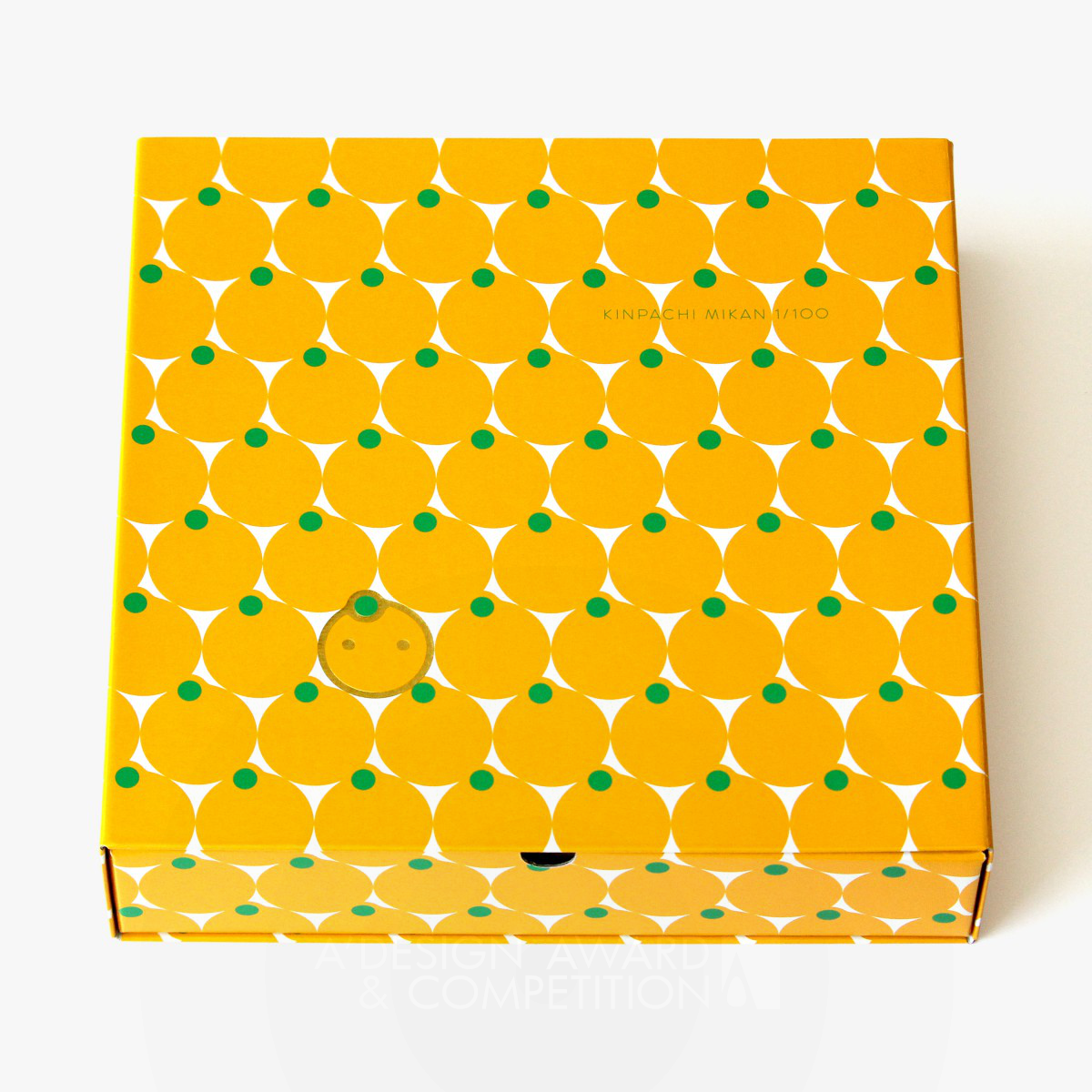 Kinpachimikan Orange gift box by Koichi Sugiyama and Minako Endo