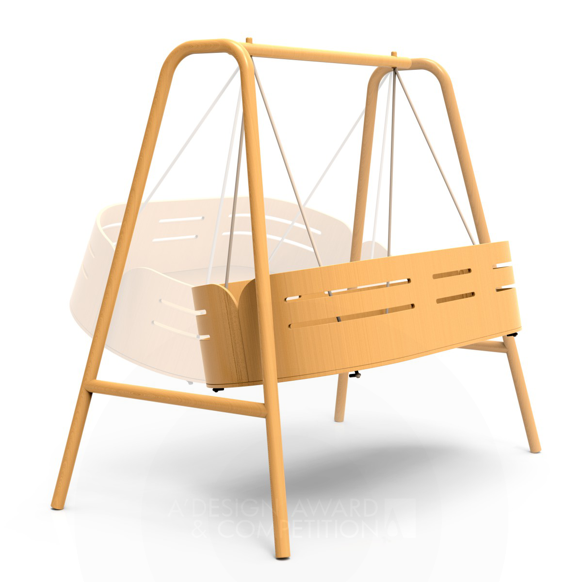 Grow up: A Multifunctional Crib Designed by Jiankun Sun