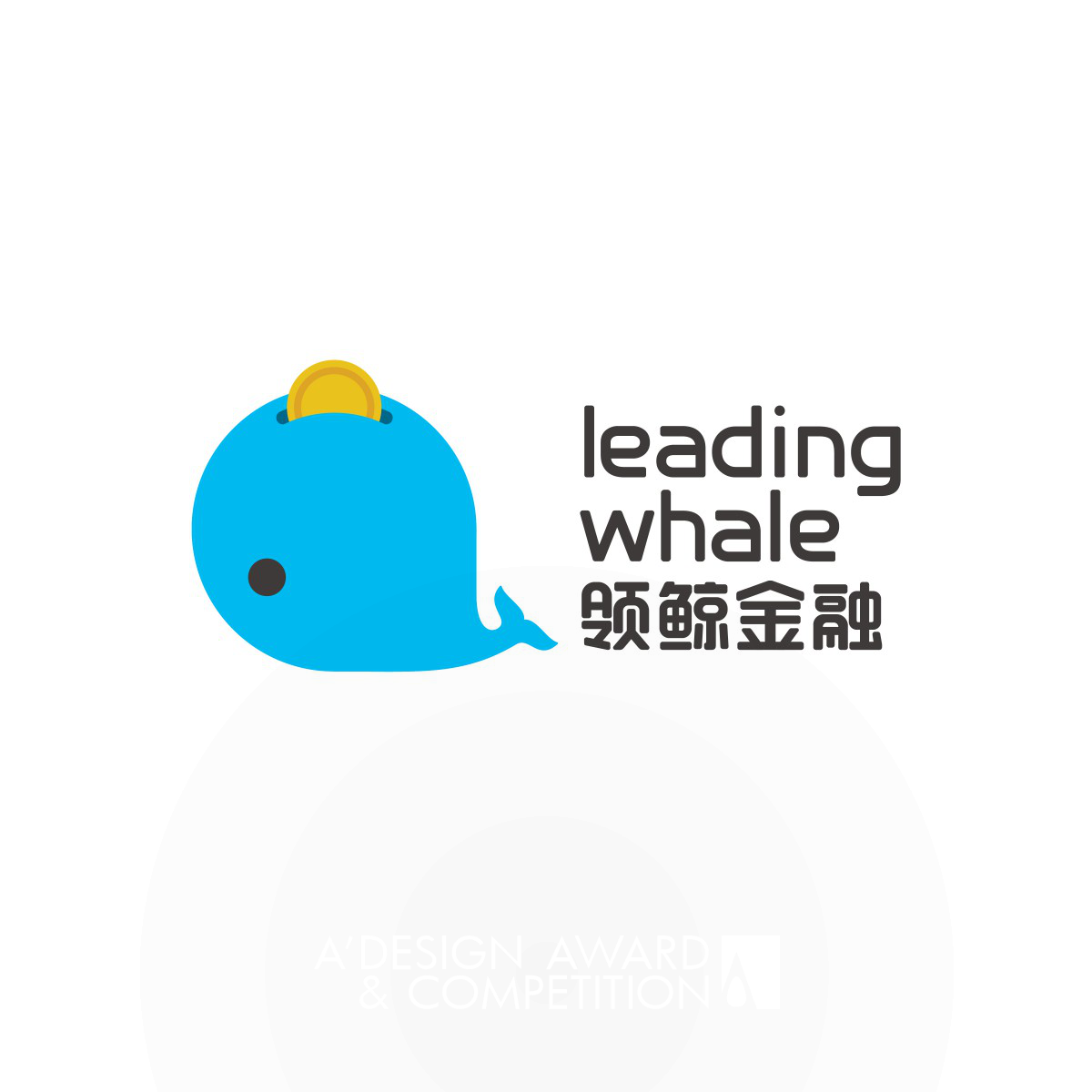 Leading Whale Logo and VI by Yinan lyu, Vin Wen, Xi Chou