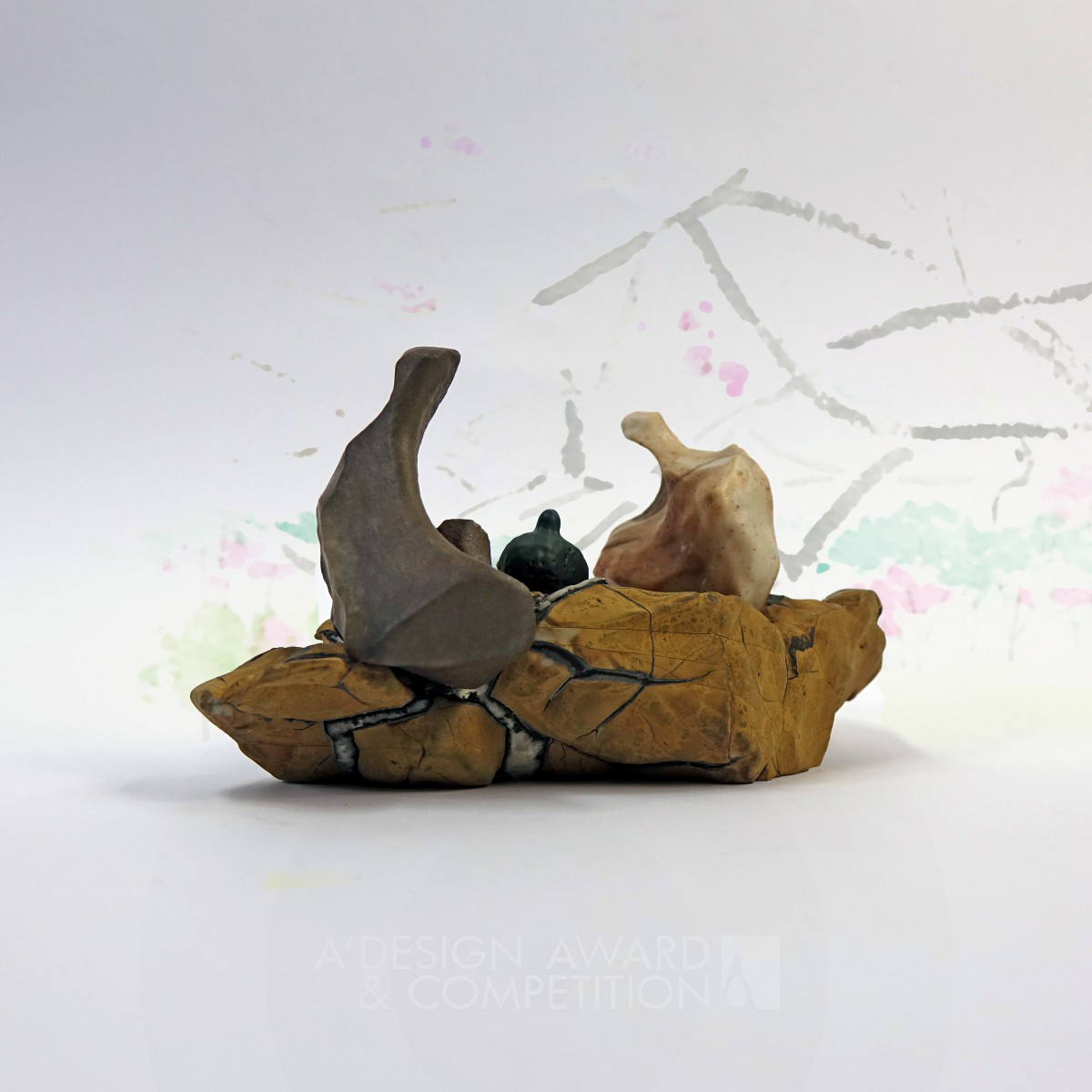 Conversations stone scenes by Naai-Jung Shih
