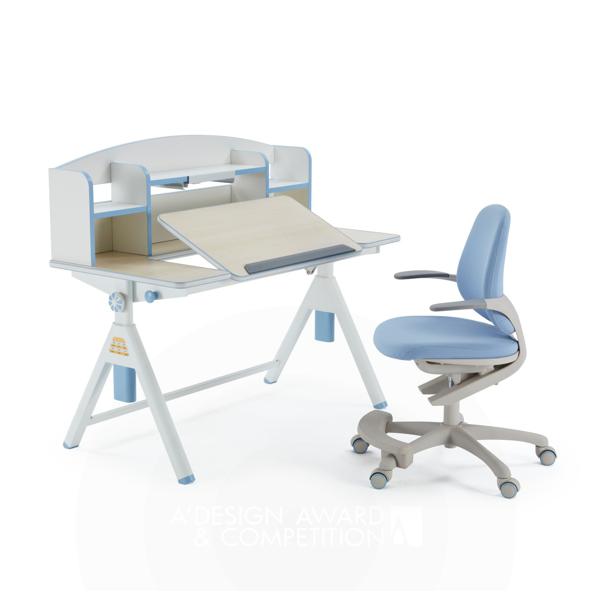Haha: A Multifunctional Kids Learning Desk and Chair