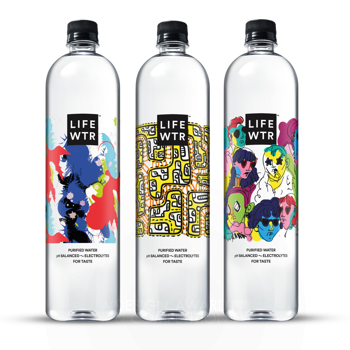 LIFEWTR Series 3:Emerging Fashion Design Brand Packaging by PepsiCo Design & Innovation