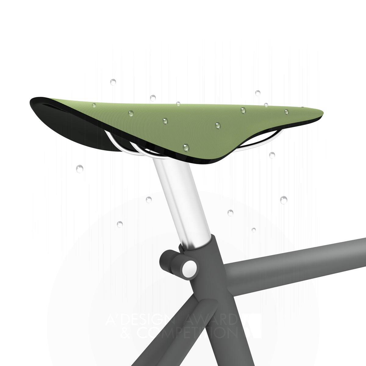 Brook Kennedy Water repellant bicycle saddle