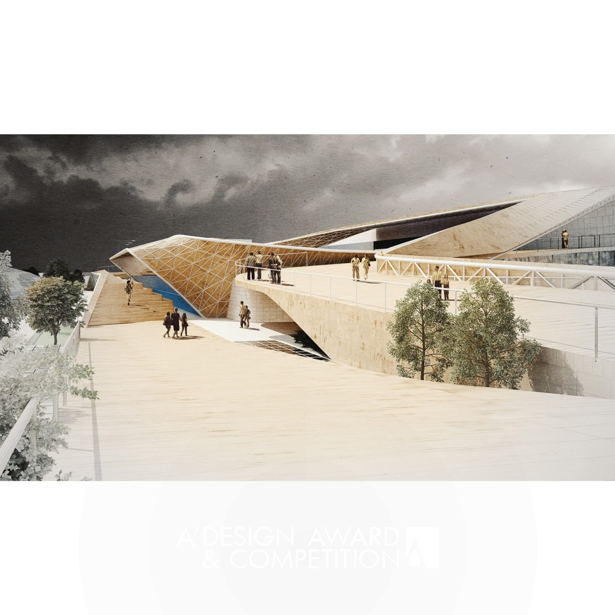 Silver Winner. Iranmall Stadium by Reza Mafakher