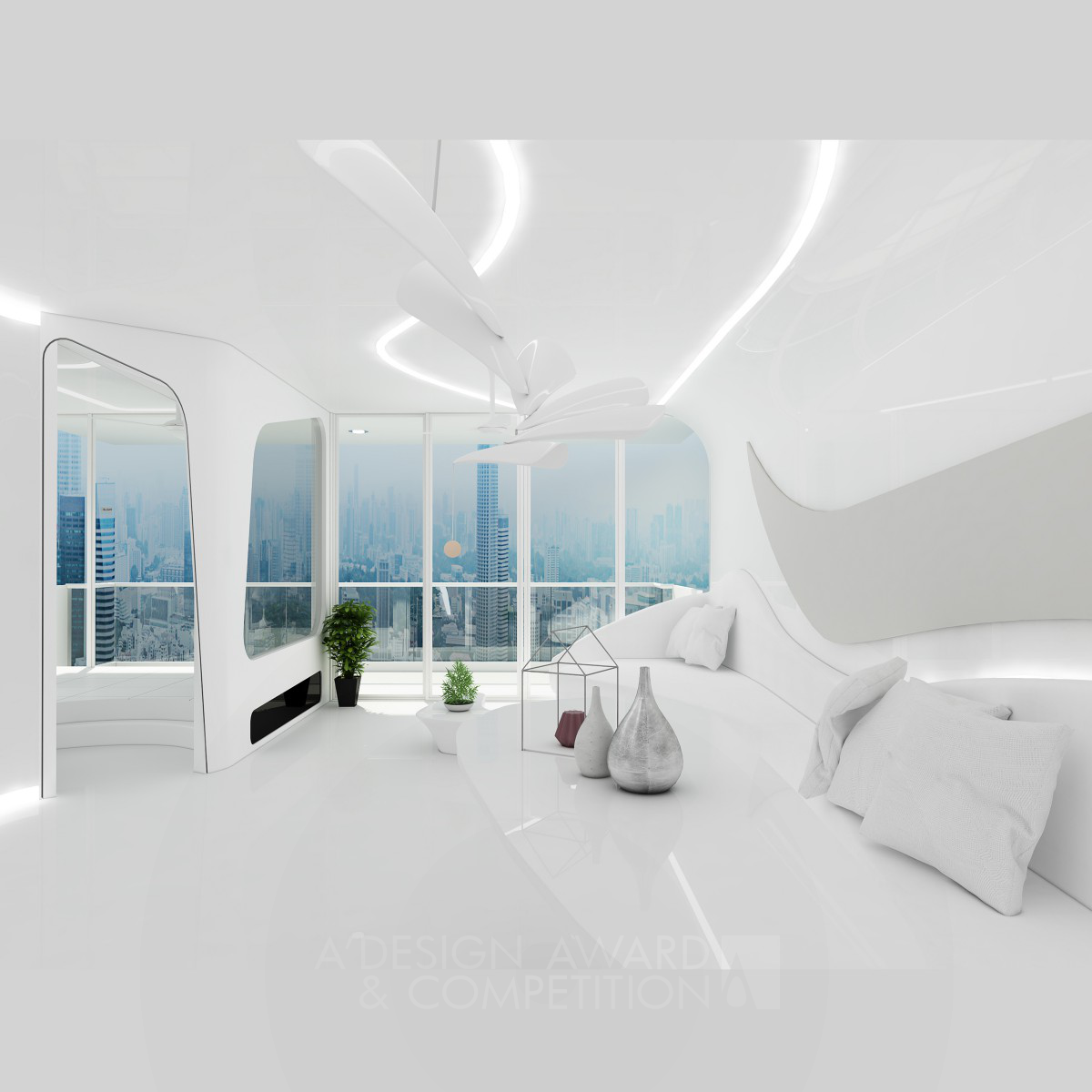 Futuristic Home Residential House by Jackie Lai