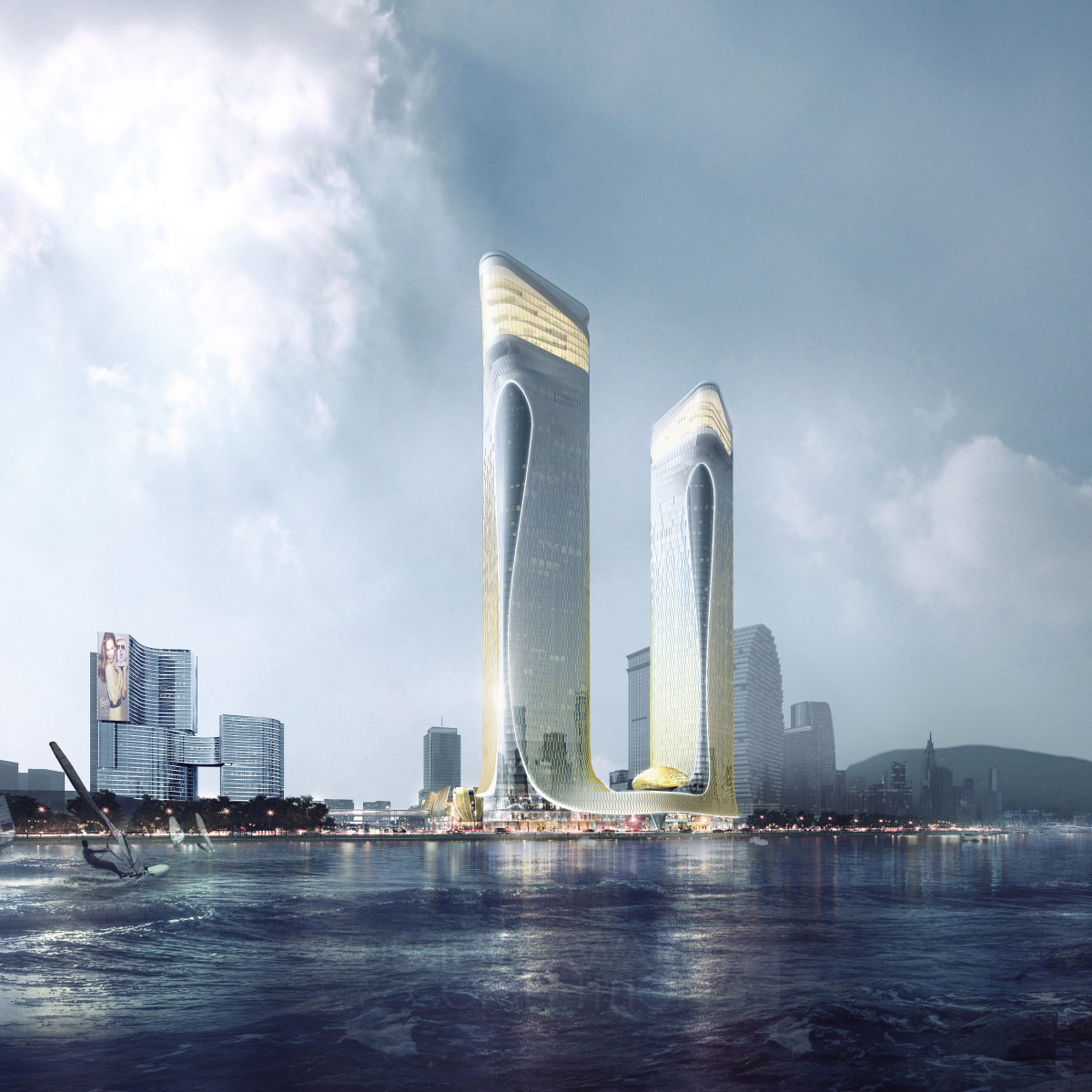 Zhuhai Hengqin Headquarters Complex  <b>Retail, Office and Apartment