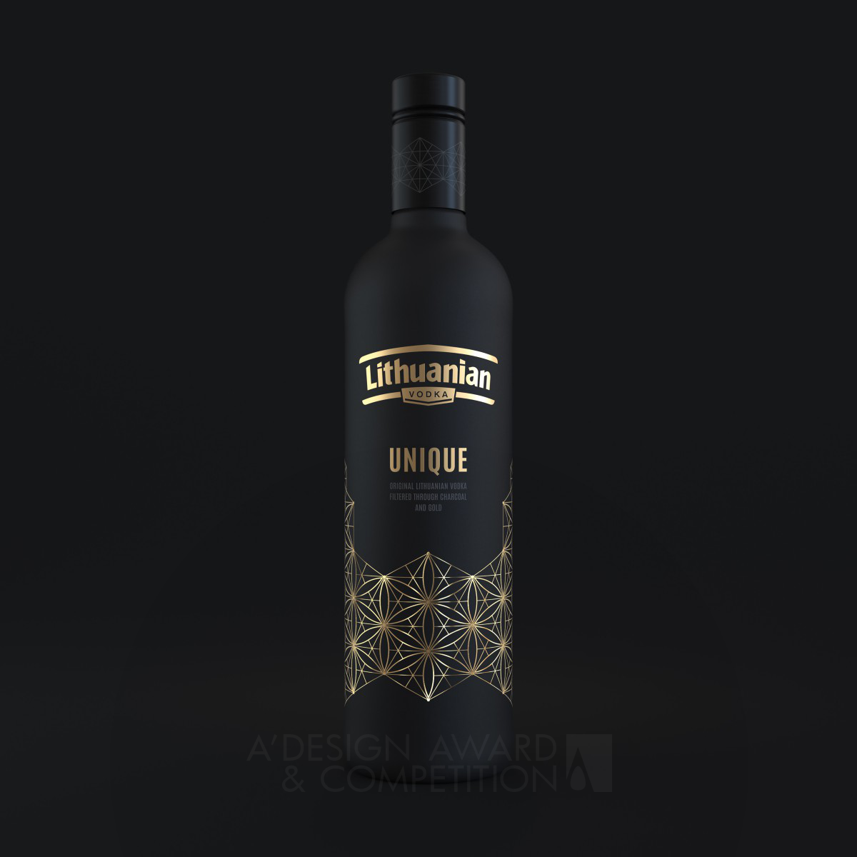 Lithuanian Vodka Unique Packaging Design by Edvardas Kavarskas