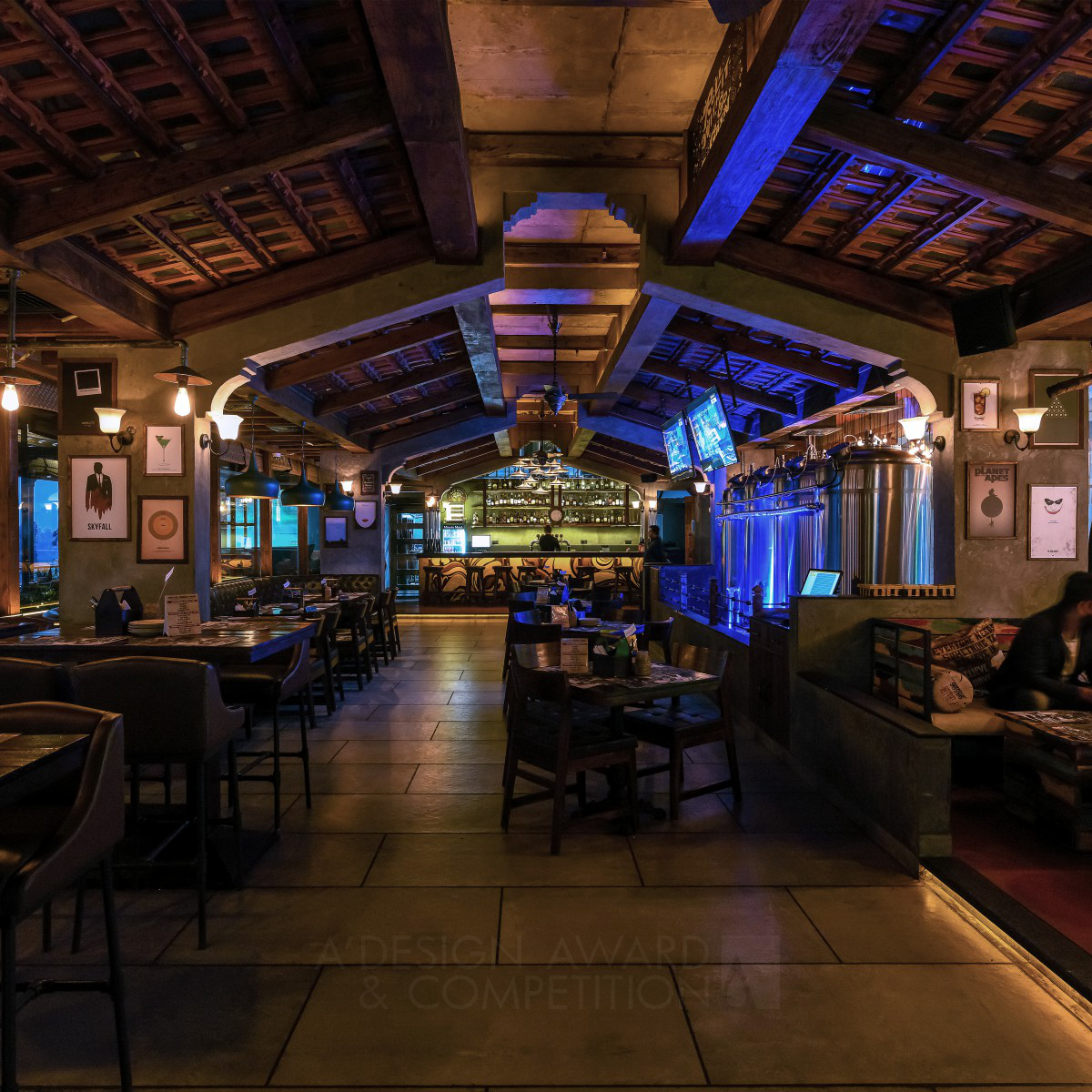 Adda Pub by Devesh Pratyay Silver Hospitality, Recreation, Travel and Tourism Design Award Winner 2018 