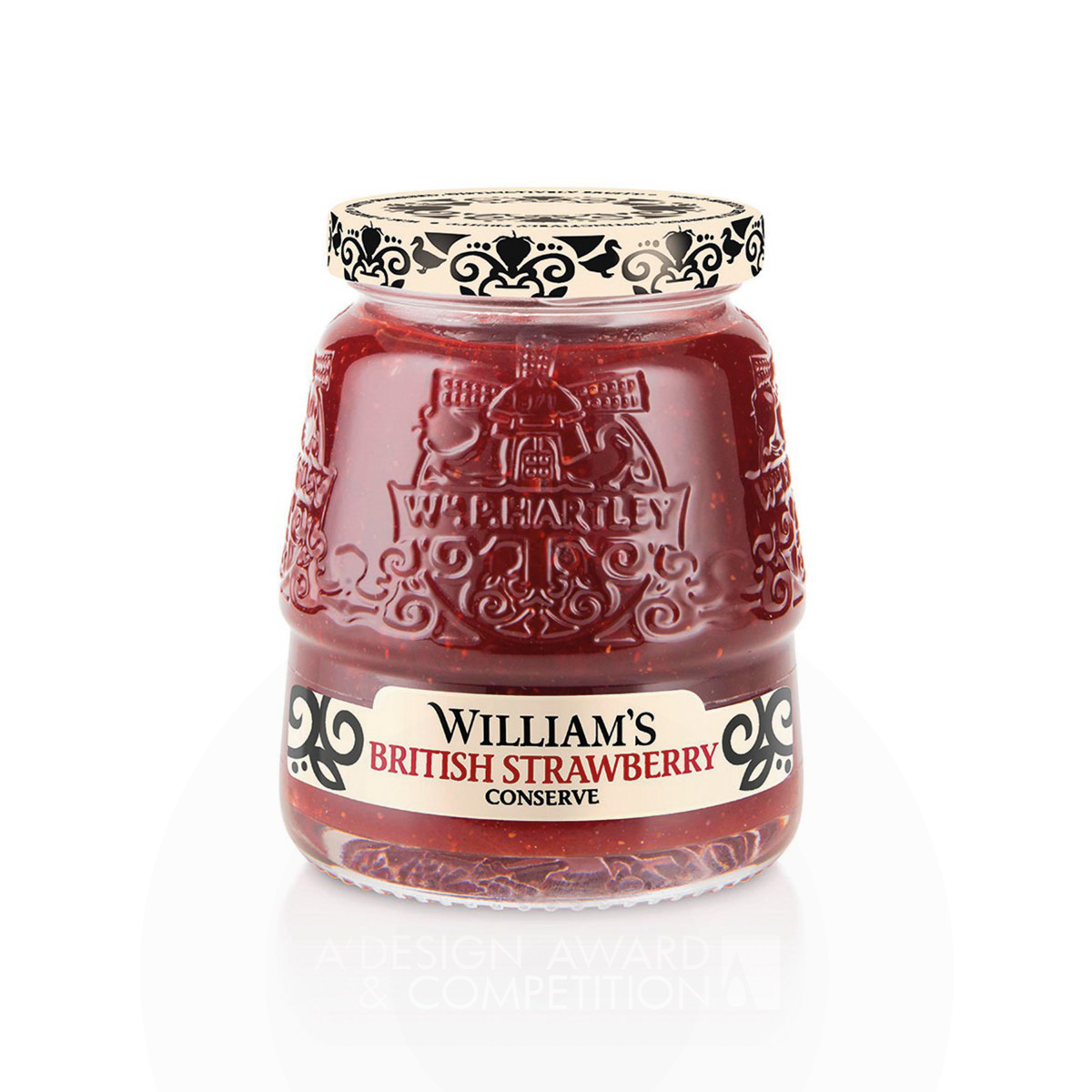 William's Conserve Jam by Springetts Brand Design