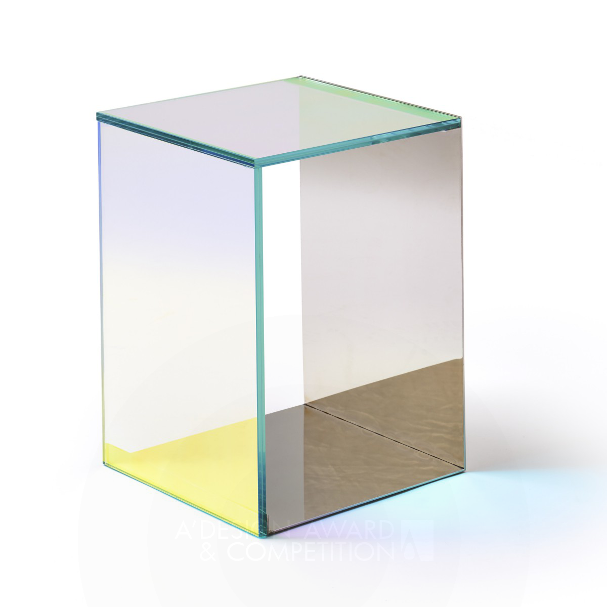 Dichroic Side Table by Lauren Rottet/Rottet Collection