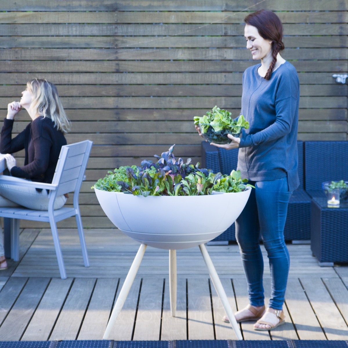 Gold Winner. UrbnEarth Planter by Phil Weiner and Ed Martin