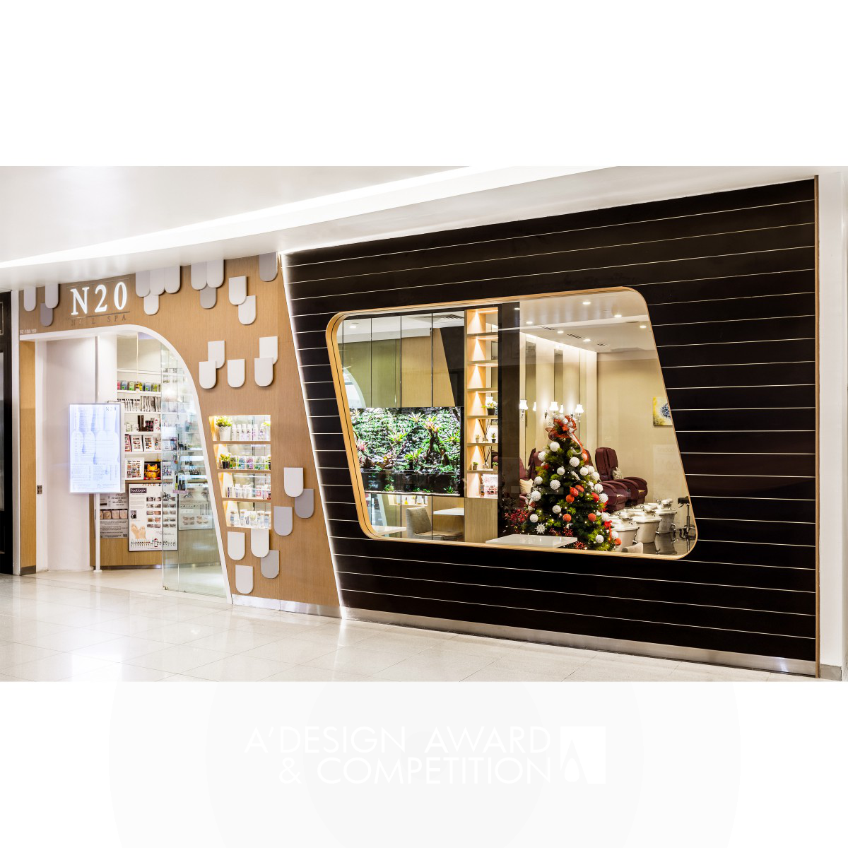 Nail Spa  Retail Interior Design by Don Lin